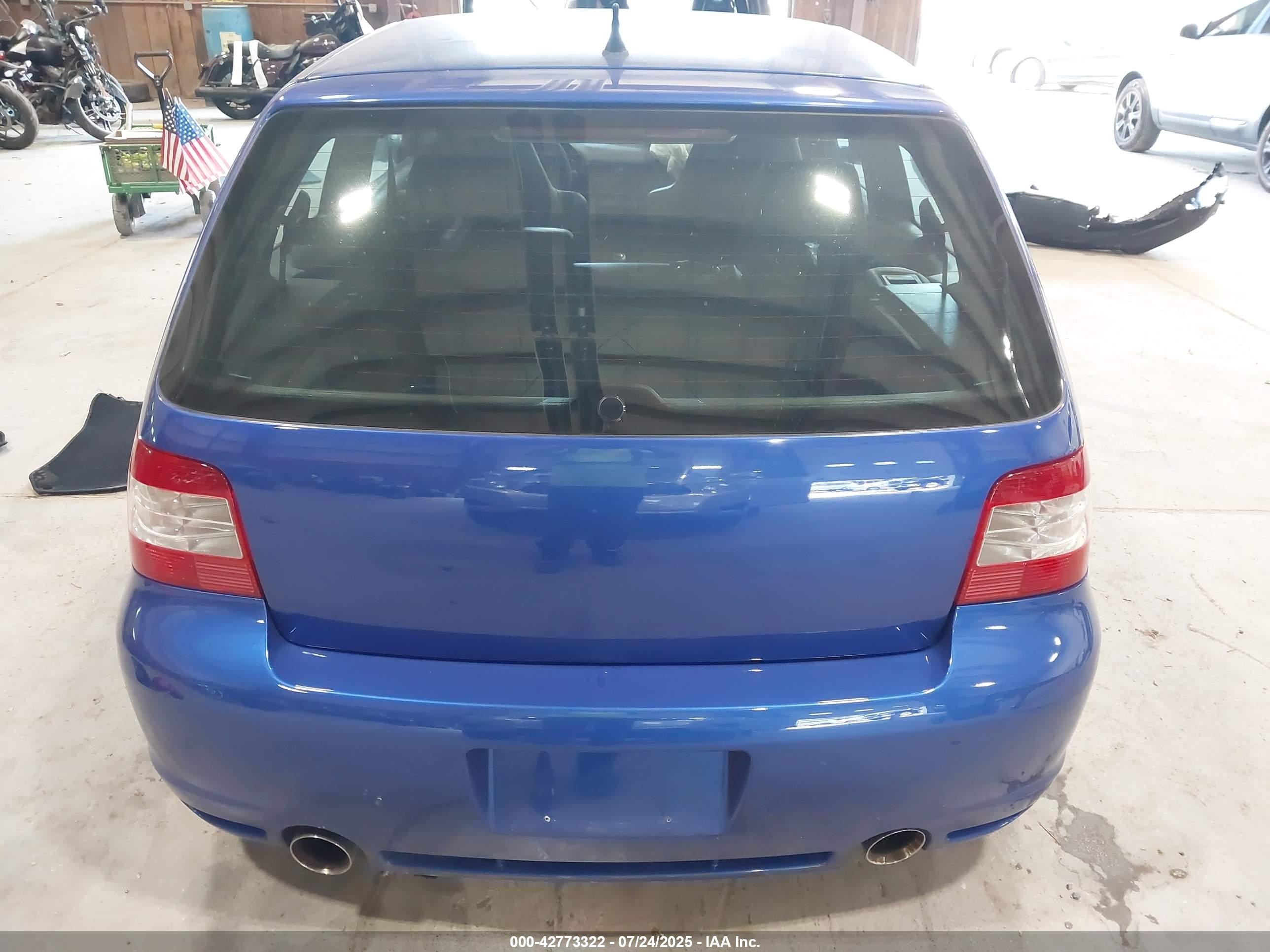 2004 Volkswagen R32 3.2l Синий vin: WVWKG61J74D130824