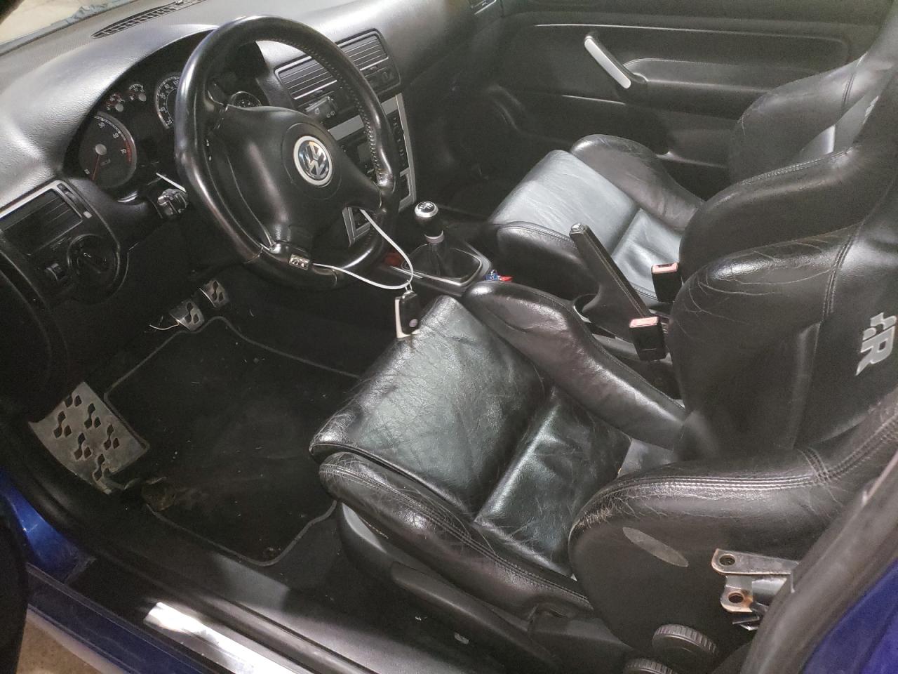 2004 Volkswagen R32 Синий vin: WVWKG61J94D075583