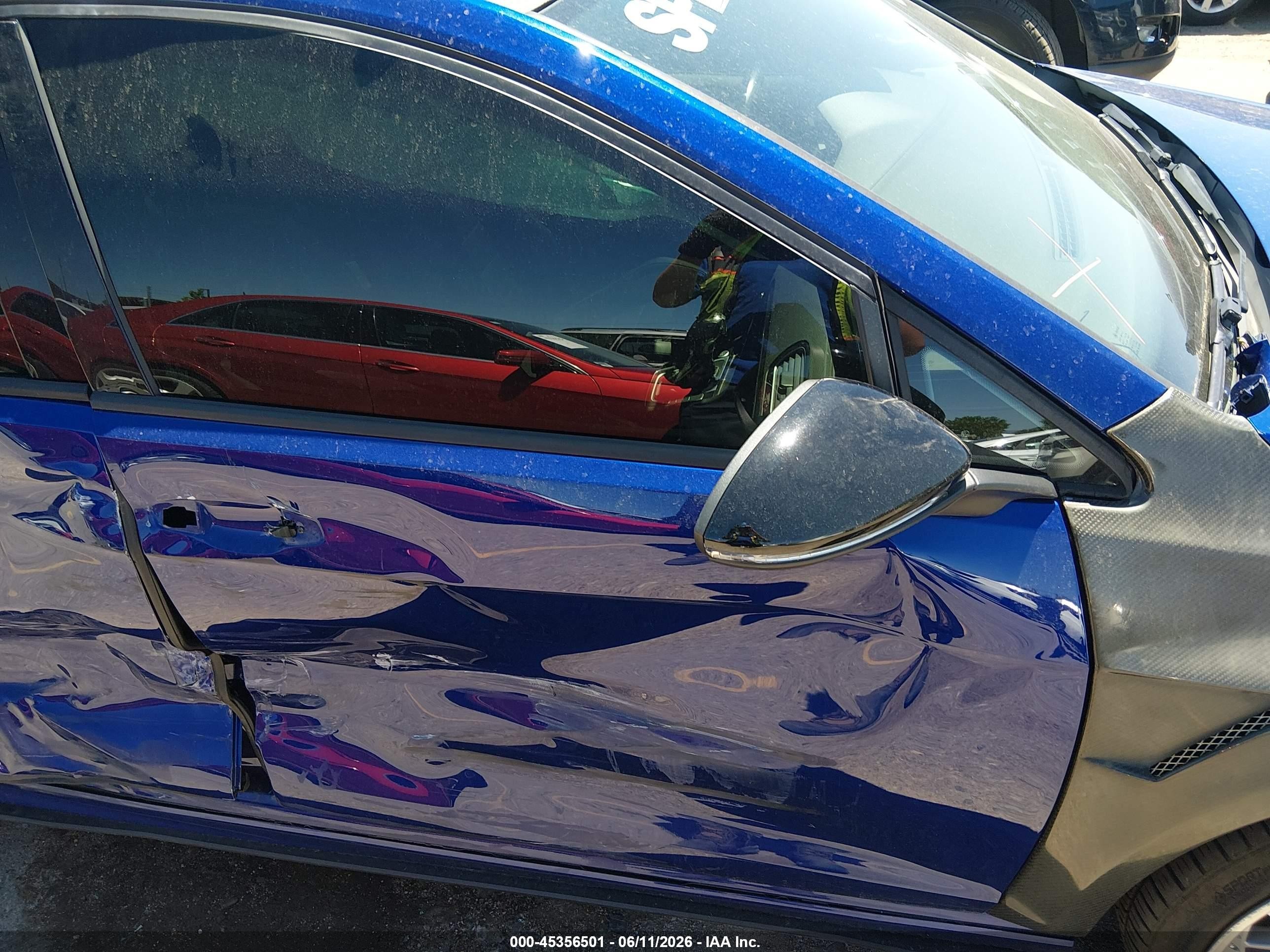 2015 Volkswagen Golf R 4-door Blue vin: WVWLF7AU0FW191849