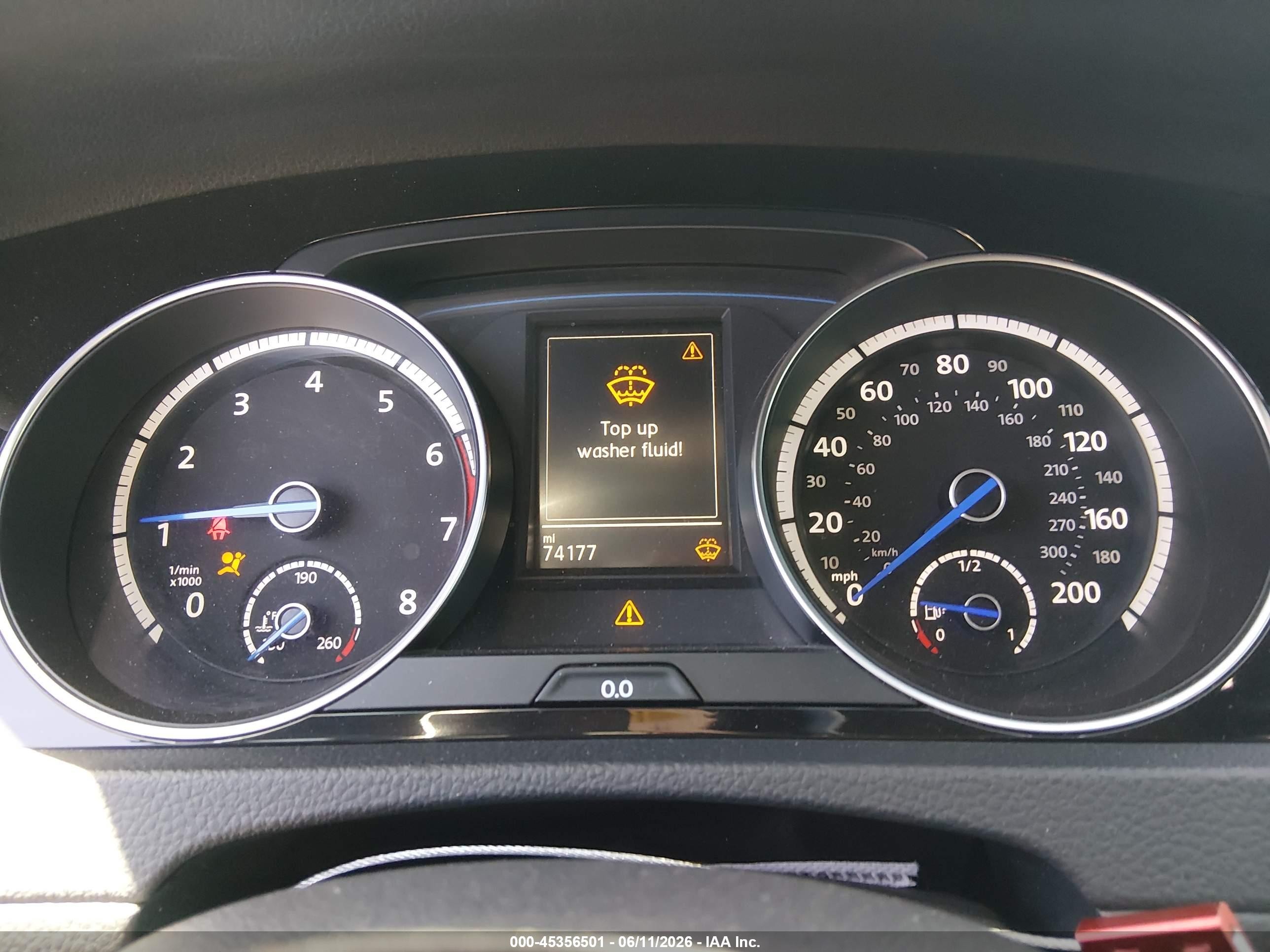 2015 Volkswagen Golf R 4-door Blue vin: WVWLF7AU0FW191849