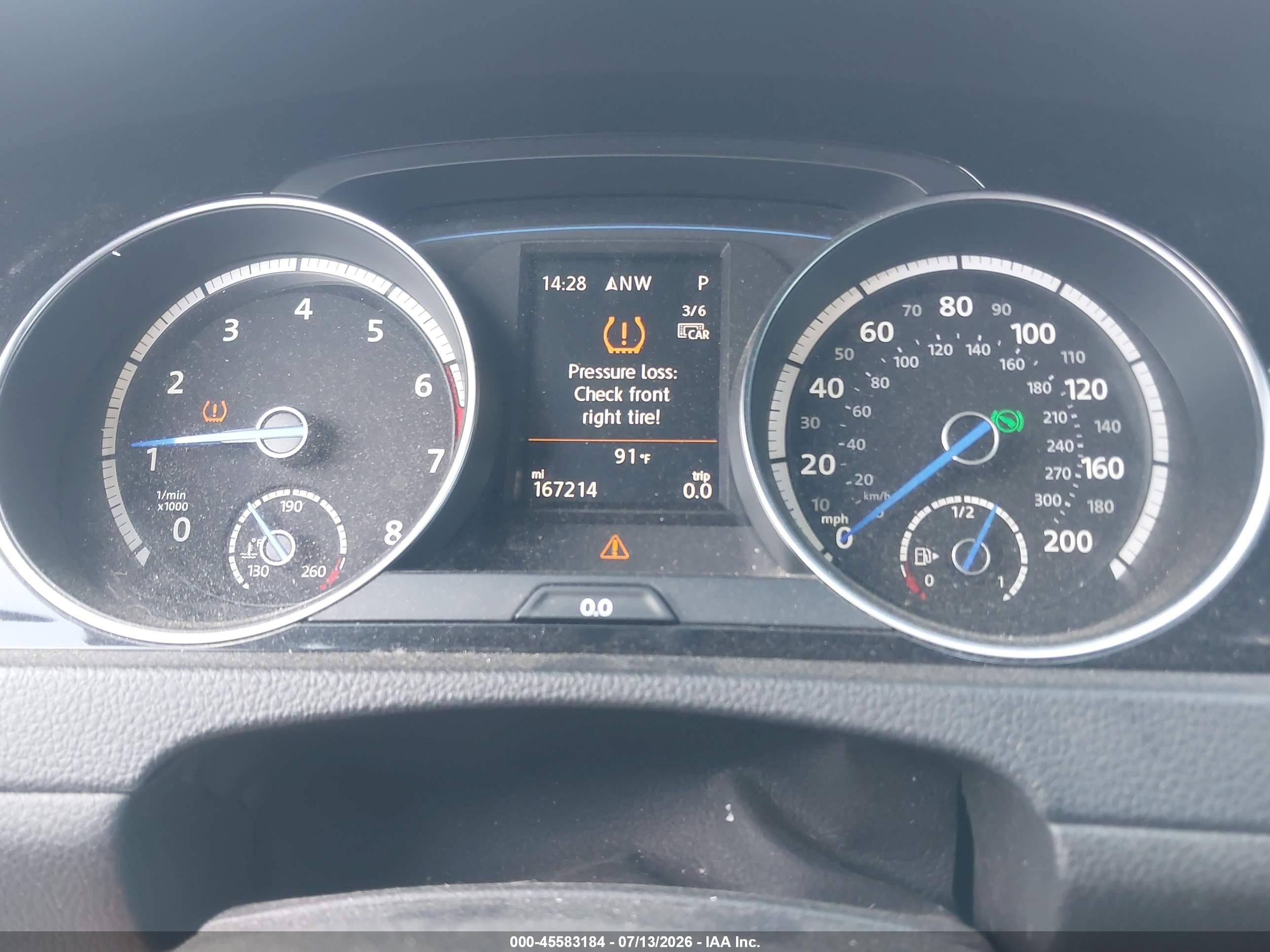 2015 Volkswagen Golf R 4-door Blue vin: WVWLF7AU4FW181096