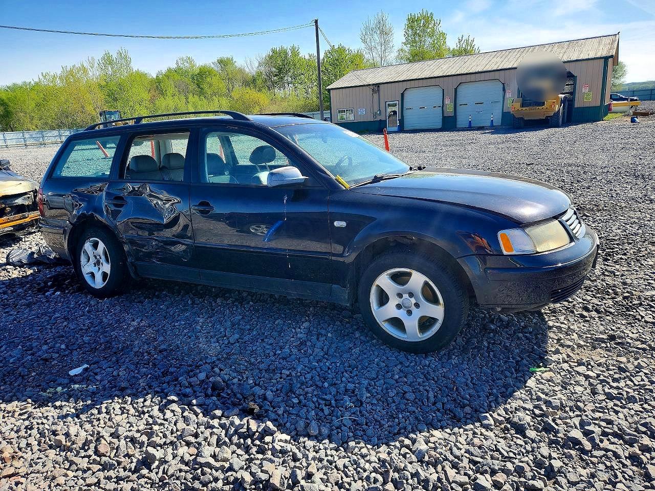 2001 Volkswagen Passat Glx 4motion Black vin: WVWLH63B91E031712