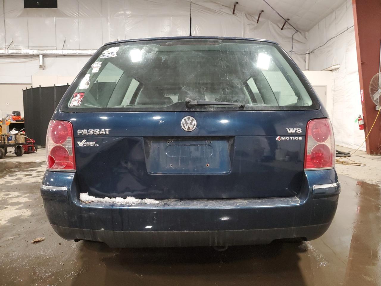 2004 Volkswagen Passat W8 4motion Синий vin: WVWLK63B34E074660