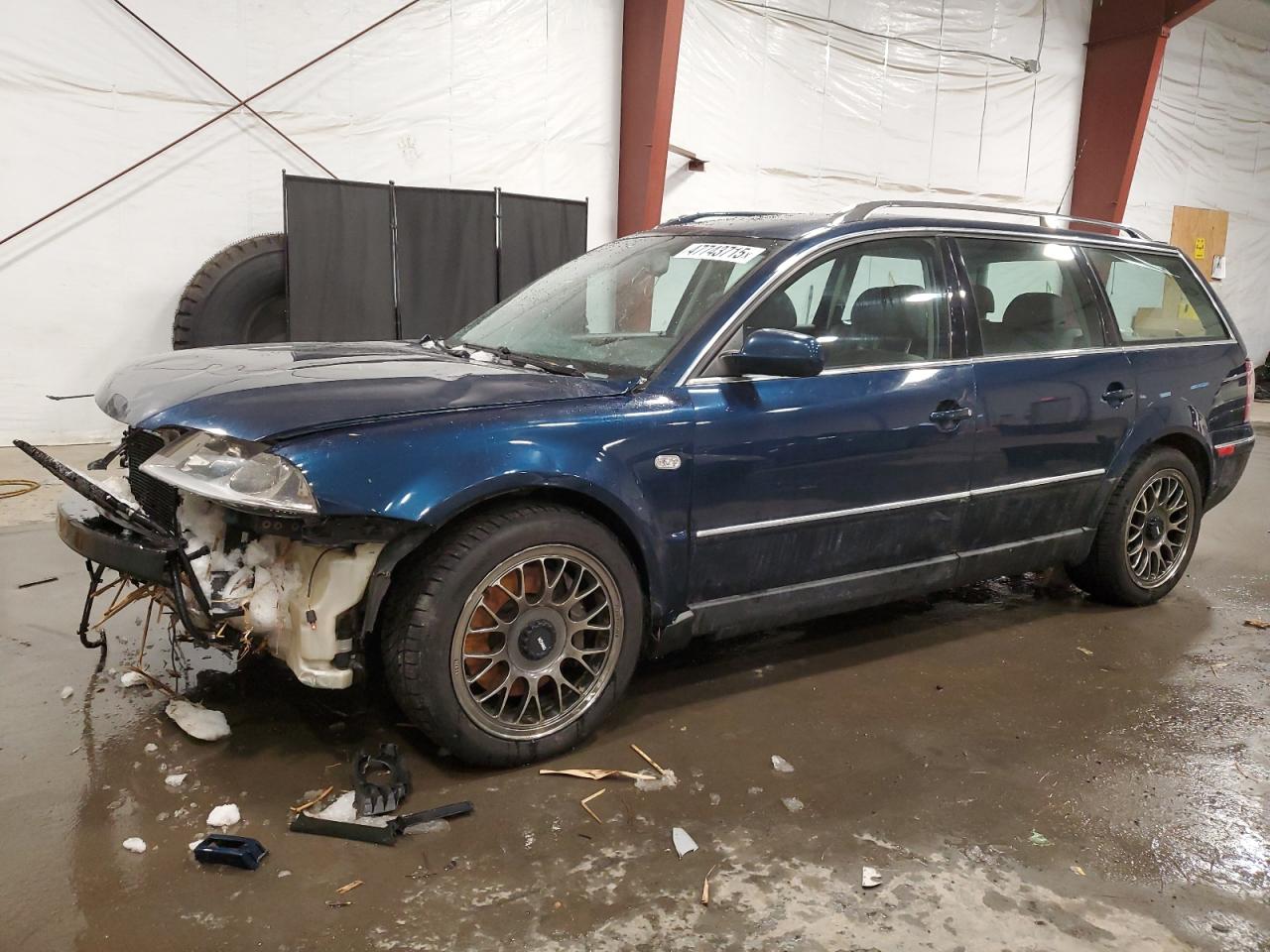 2004 Volkswagen Passat W8 4motion Синий vin: WVWLK63B34E074660