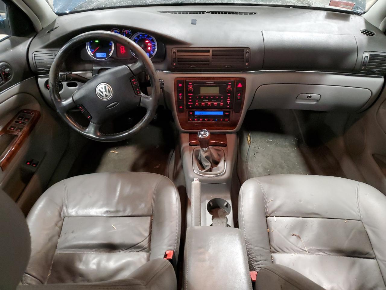 2004 Volkswagen Passat W8 4motion Синий vin: WVWLK63B34E074660