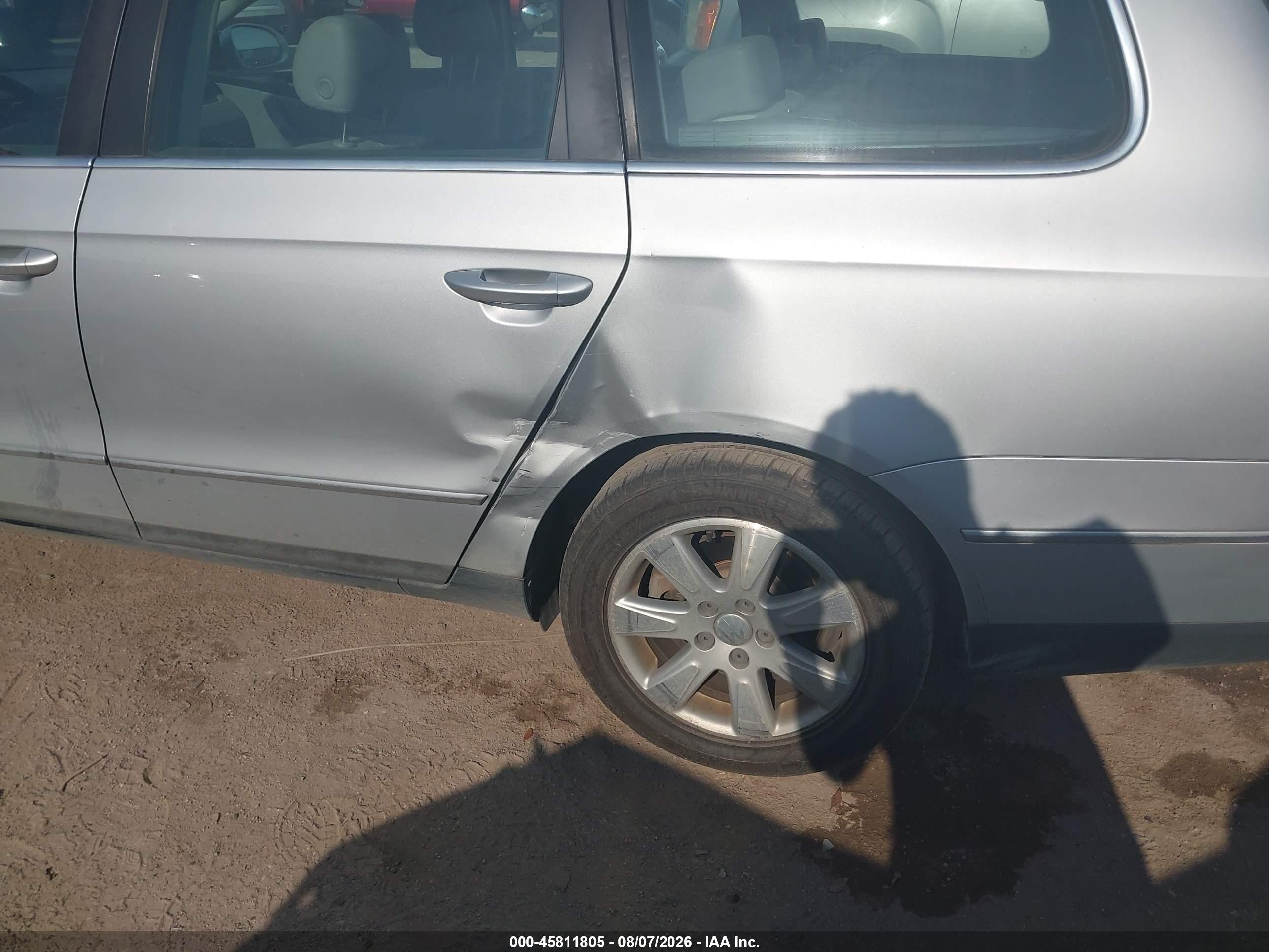 2007 Volkswagen Passat 2.0t Gray vin: WVWLK93C47E005121