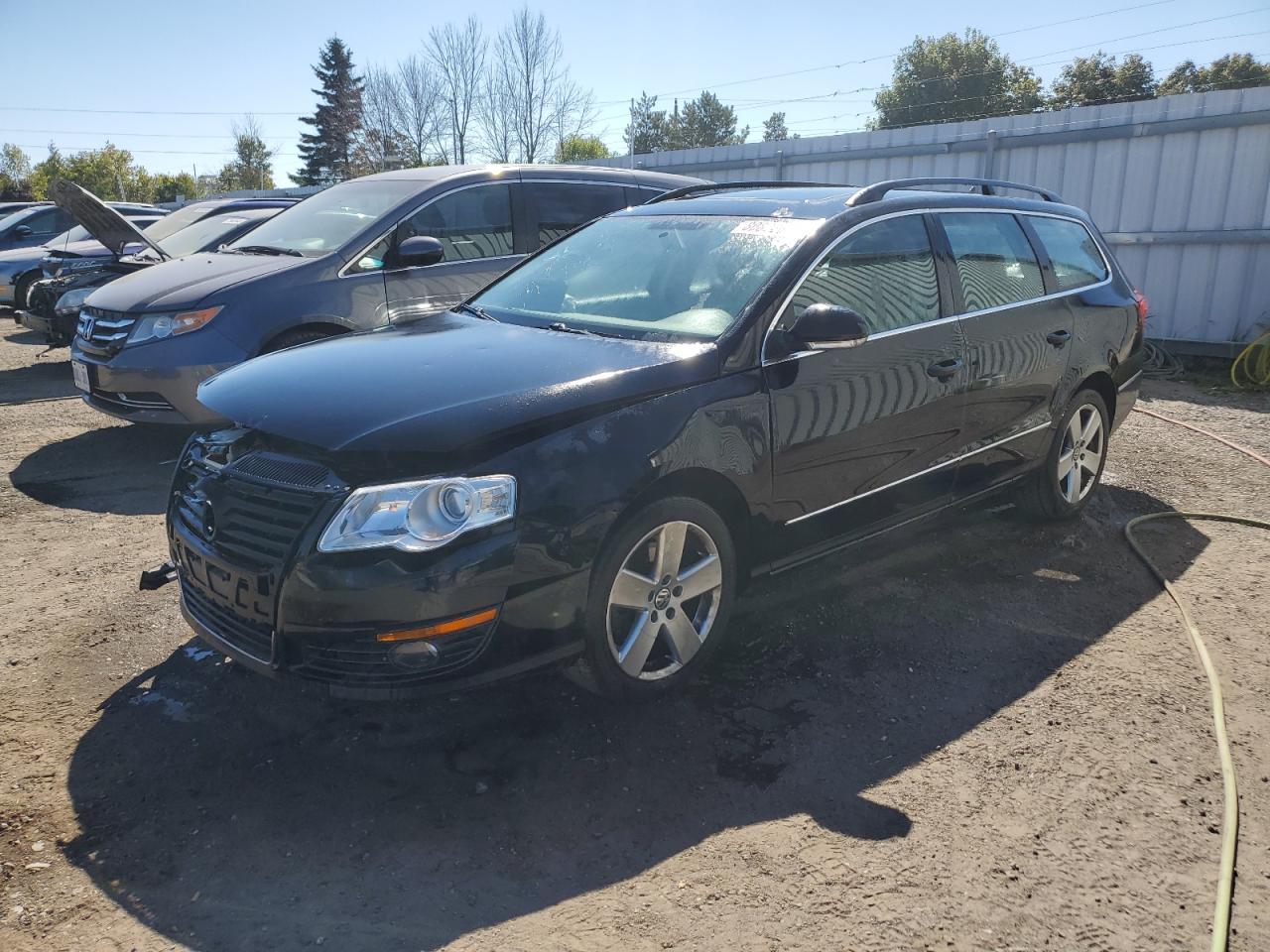 2010 Volkswagen Passat 2.0t Black vin: WVWLK9AN2AE112079