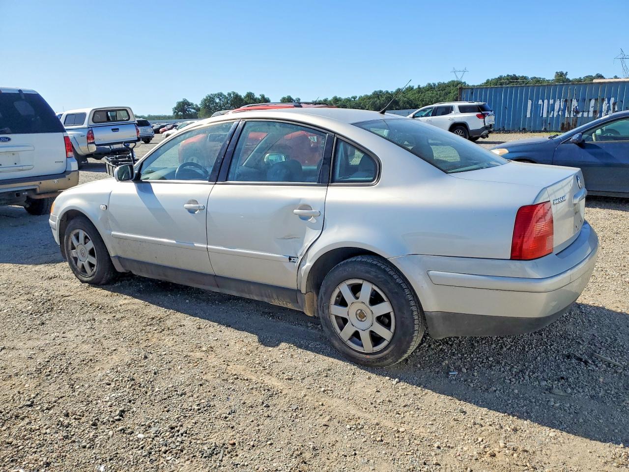 2000 Volkswagen Passat Gls Silver vin: WVWMA23B0YP291481