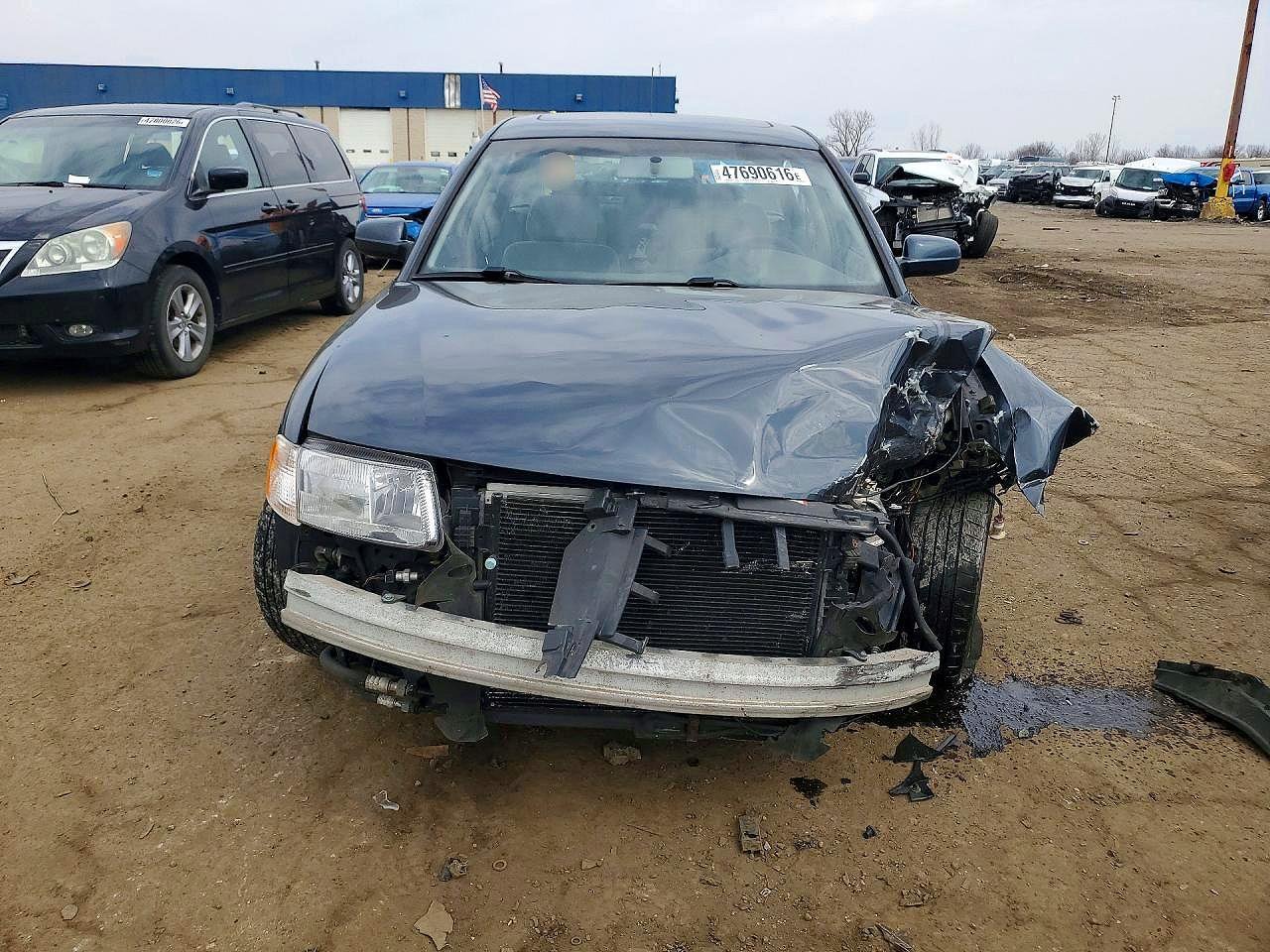 2000 Volkswagen Passat Gls Blue vin: WVWMA23B1YE329649