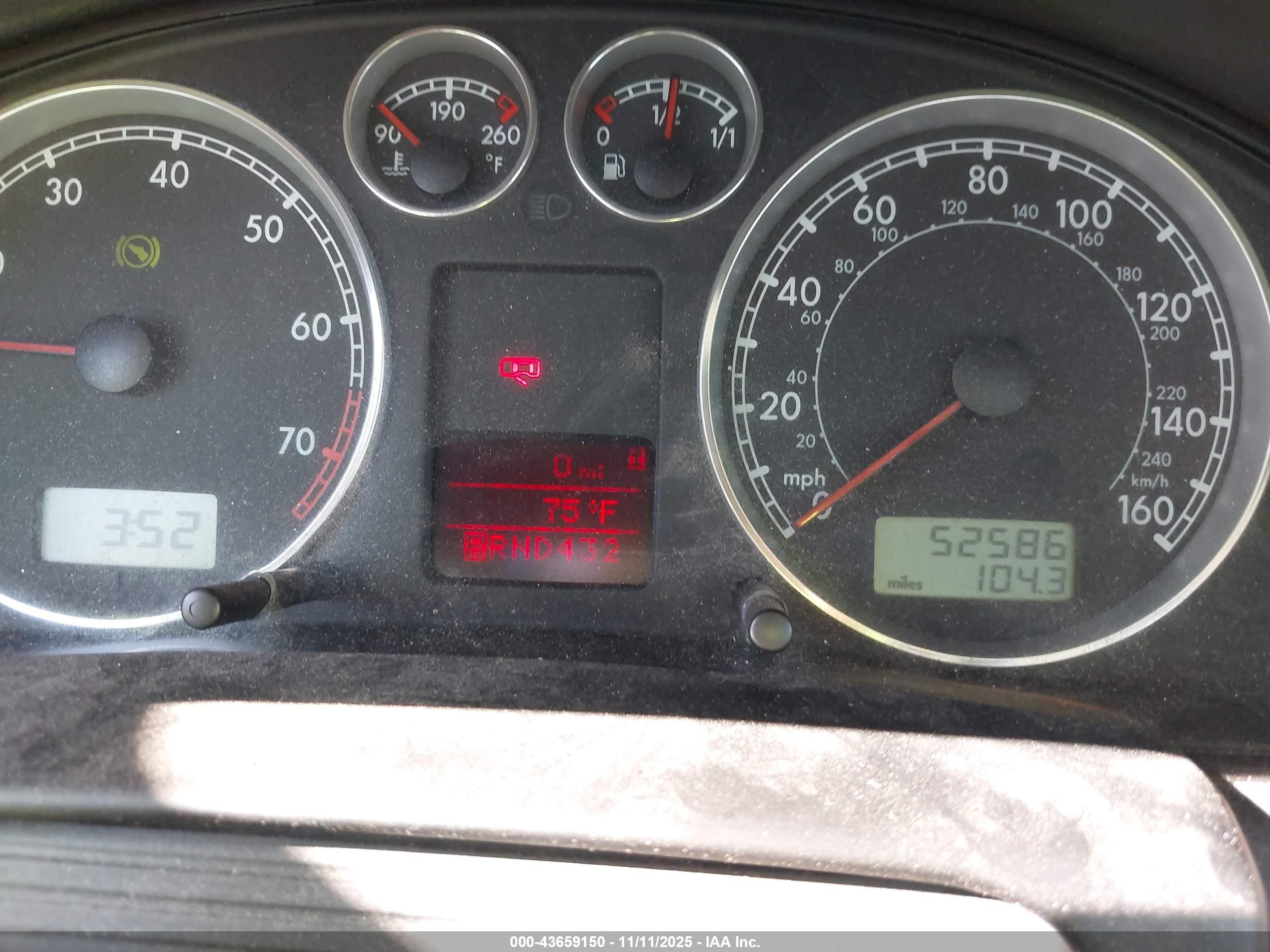 2003 Volkswagen Passat Gl Gray vin: WVWMD63B53P192839