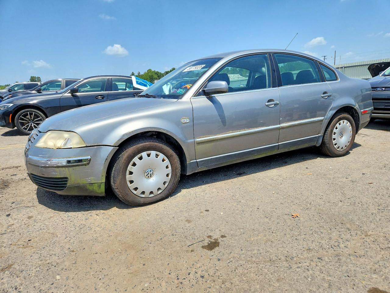 2004 Volkswagen Passat Gl Gray vin: WVWMD63B84P050728