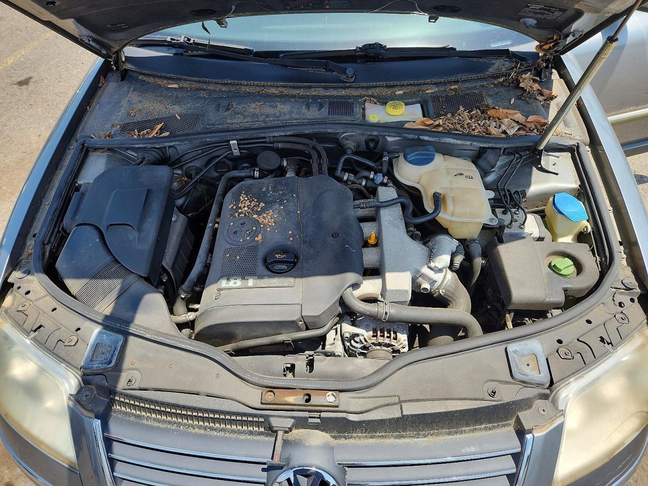 2004 Volkswagen Passat Gl Gray vin: WVWMD63B84P050728