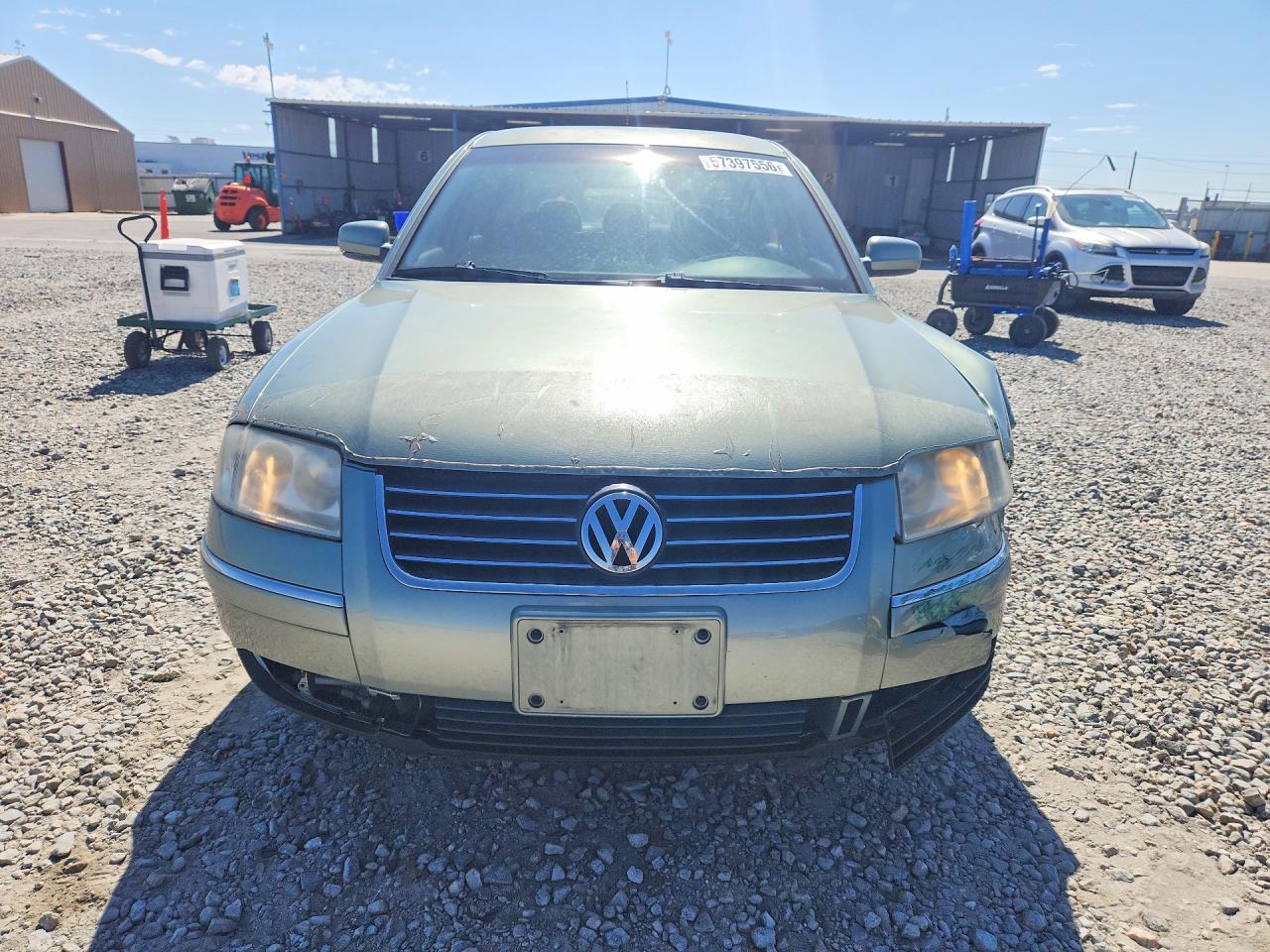 2003 Volkswagen Passat Gl Зеленый vin: WVWMD63BX3P260472