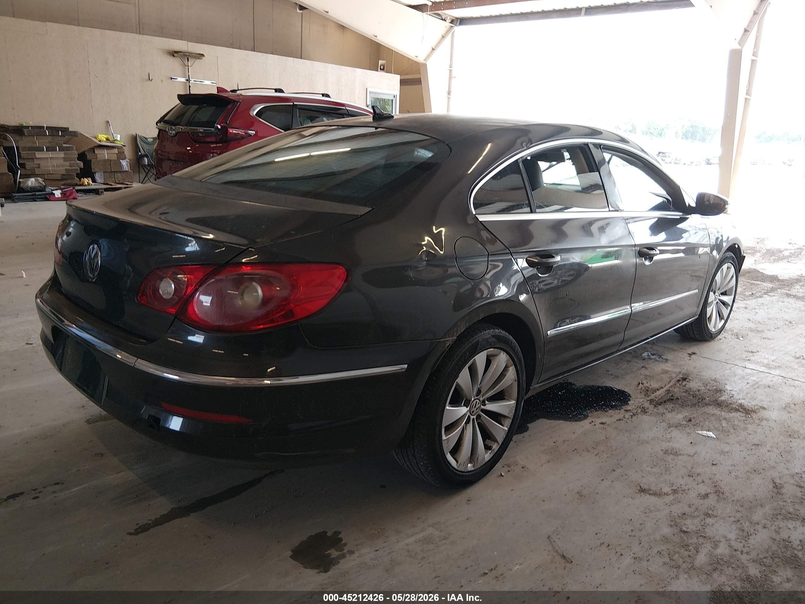 2009 Volkswagen Cc Sport Gray vin: WVWML73C09E537698