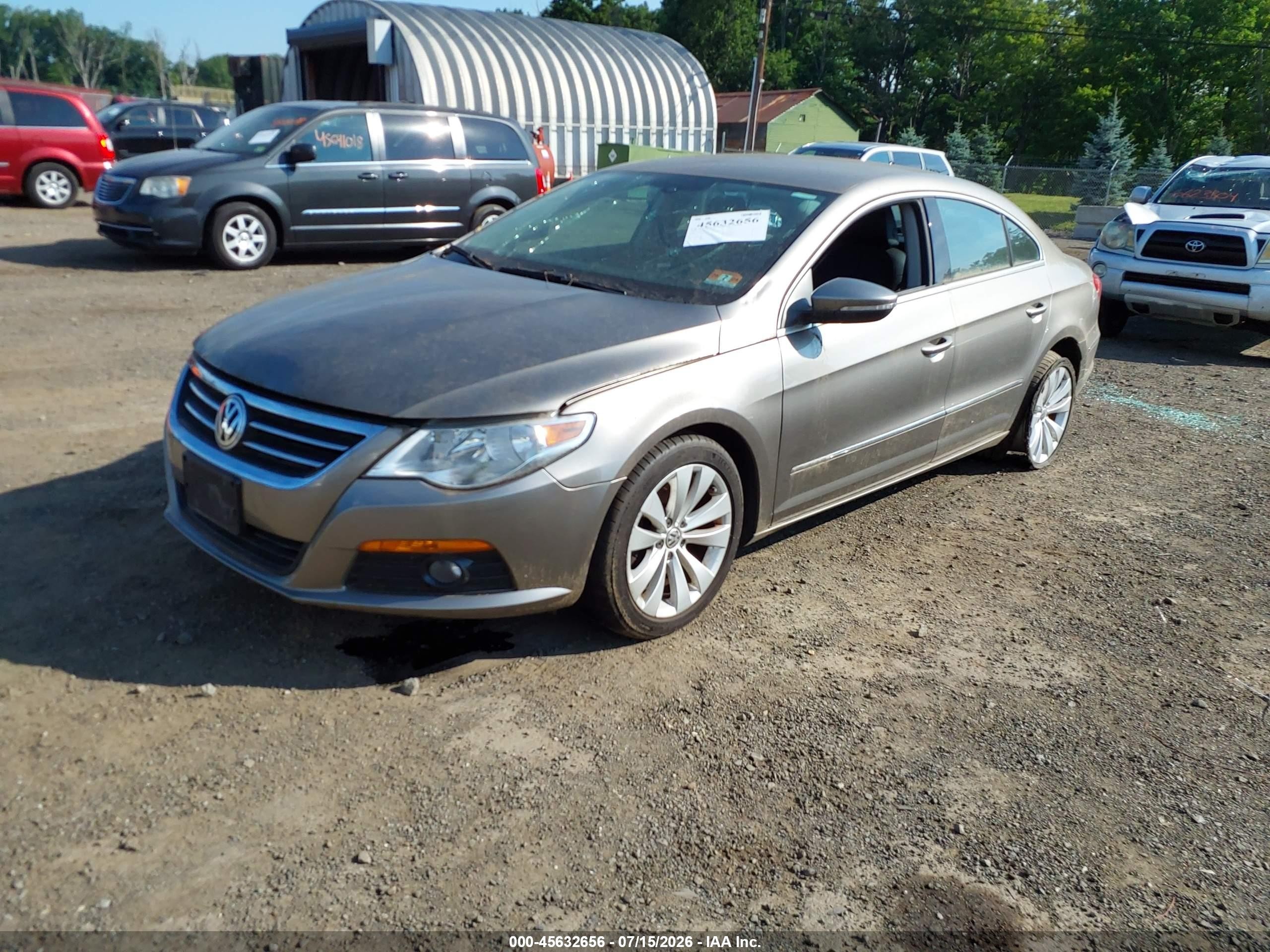 2009 Volkswagen Cc Sport Beige vin: WVWML73C49E531158