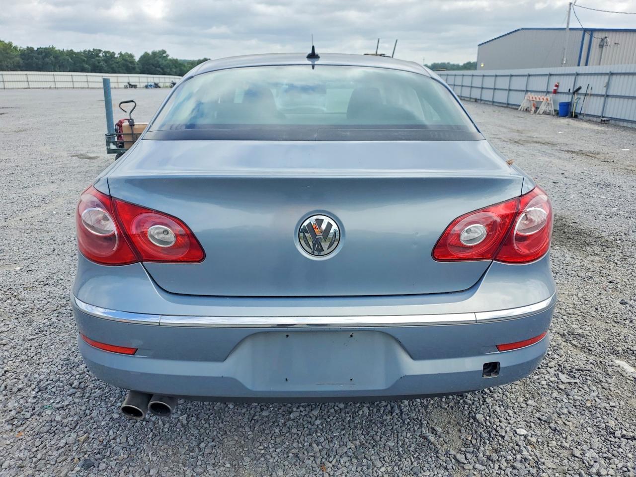 2009 Volkswagen Cc Blue vin: WVWML73CX9E532881