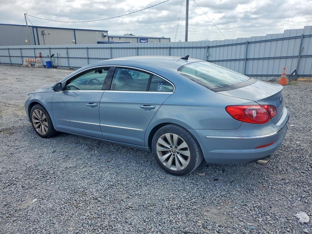 2009 Volkswagen Cc Blue vin: WVWML73CX9E532881