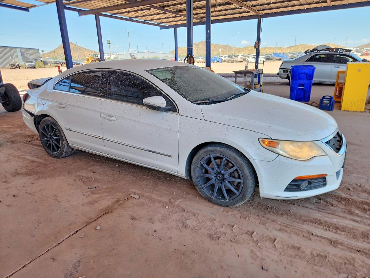 2010 Volkswagen Cc Sport White vin: WVWML7AN0AE512485