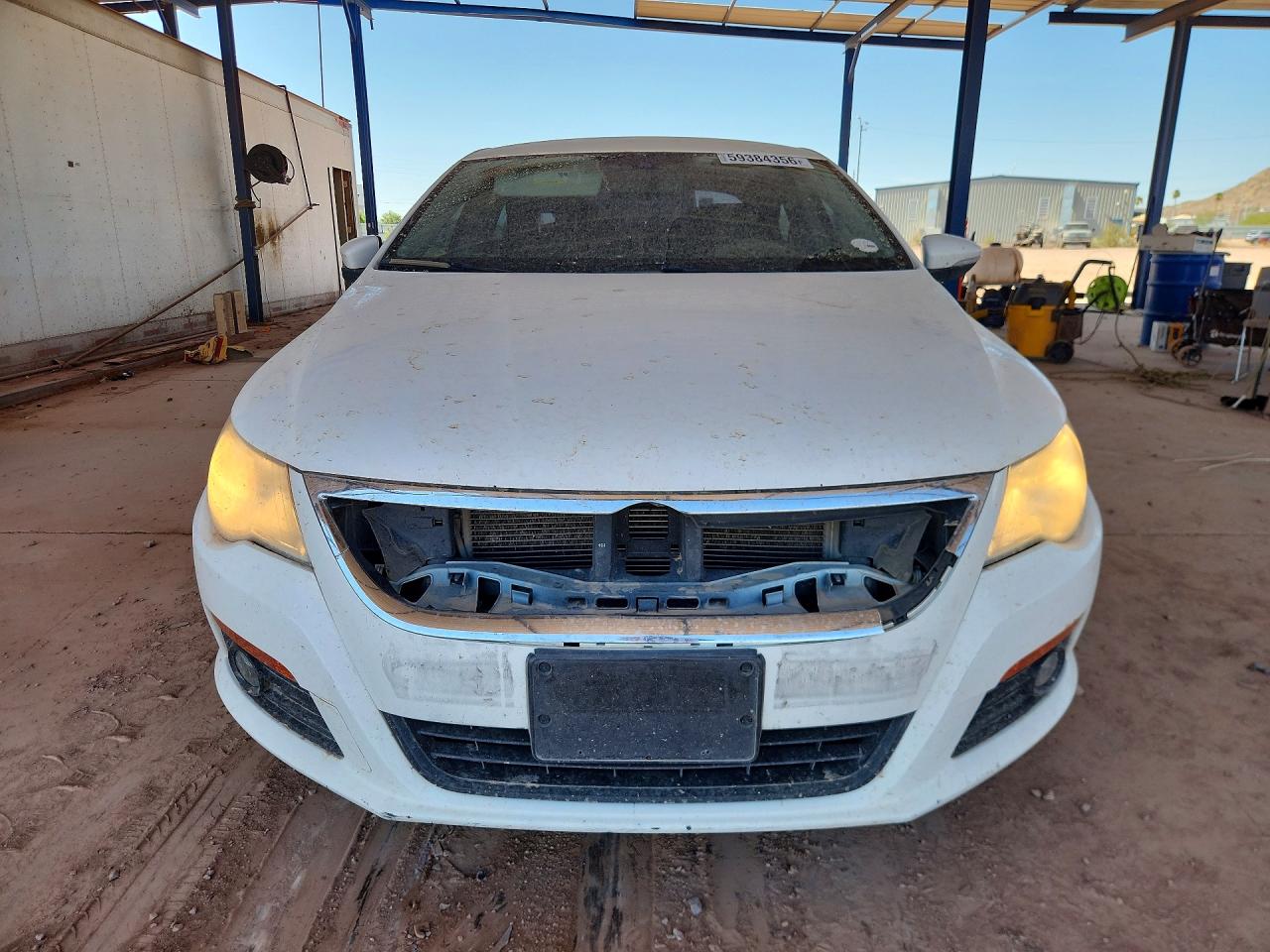 2010 Volkswagen Cc Sport White vin: WVWML7AN0AE512485