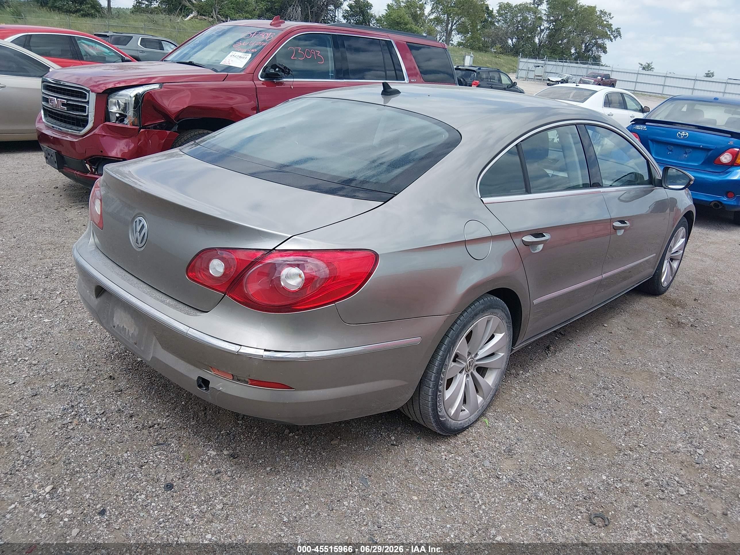 2010 Volkswagen Cc Sport Бежевый vin: WVWML7AN3AE507765