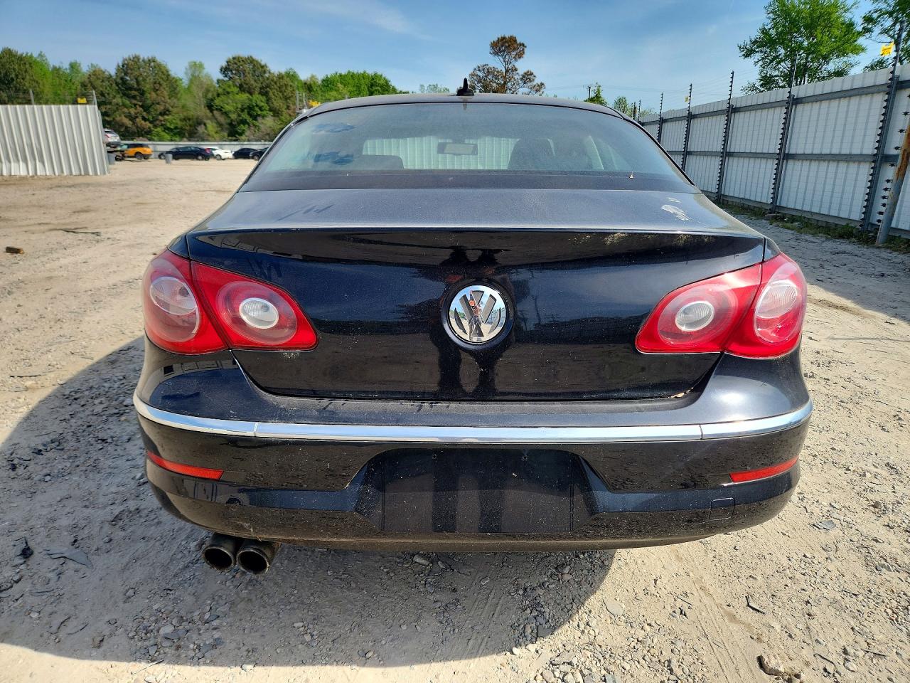 2010 Volkswagen Cc Sport Black vin: WVWML7AN4AE503675