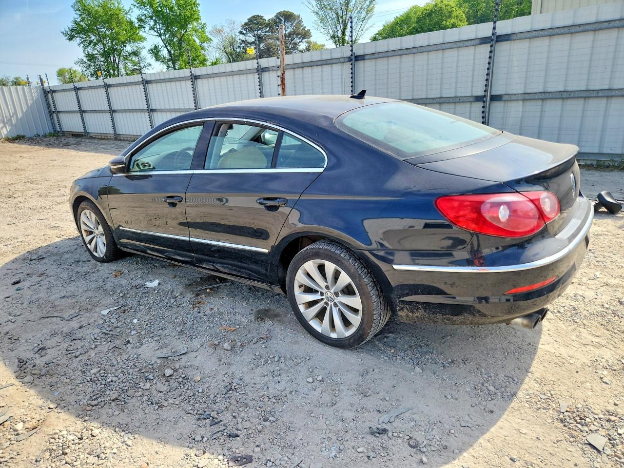 2010 Volkswagen Cc Sport Black vin: WVWML7AN4AE503675