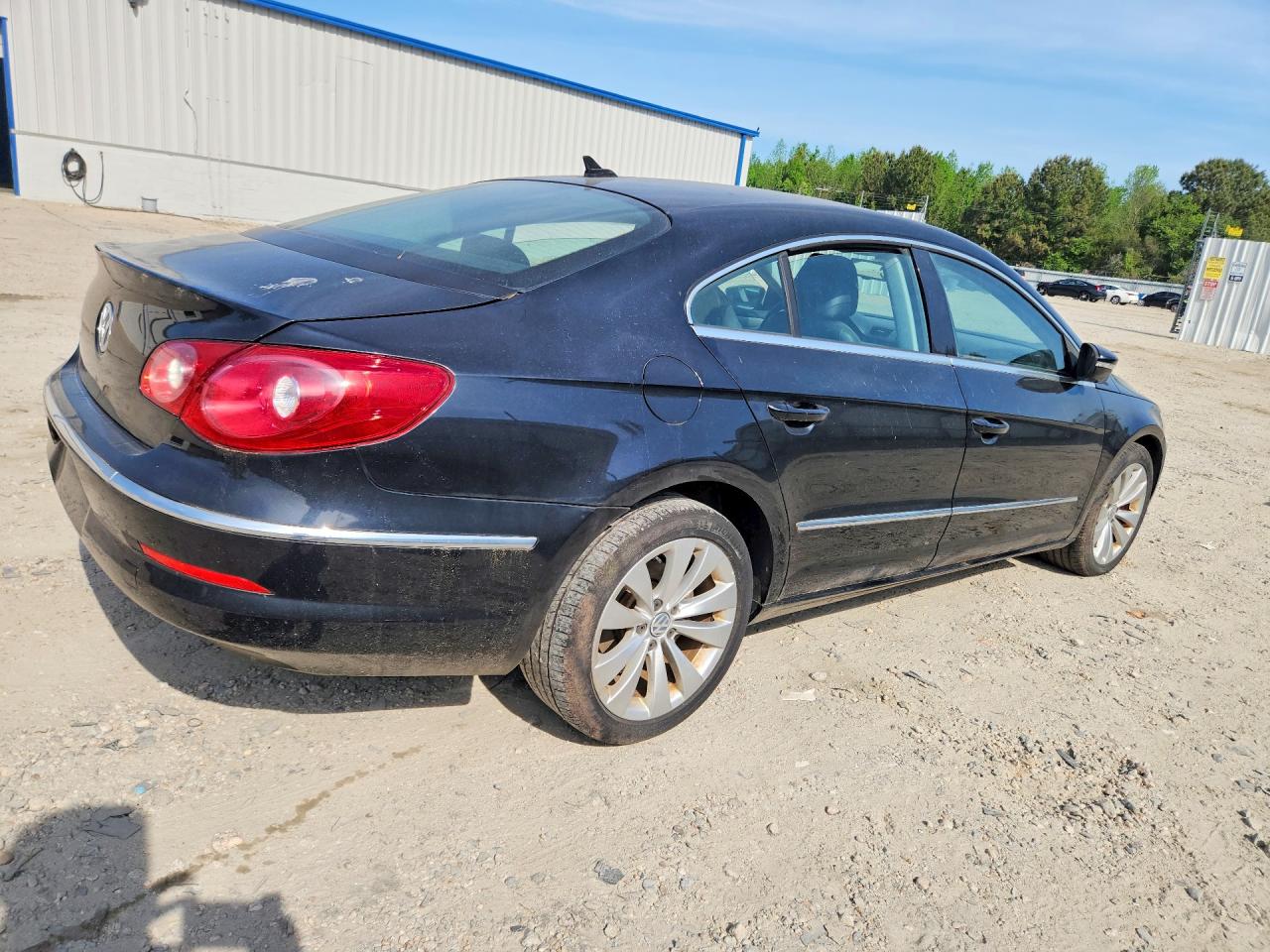 2010 Volkswagen Cc Sport Black vin: WVWML7AN4AE503675