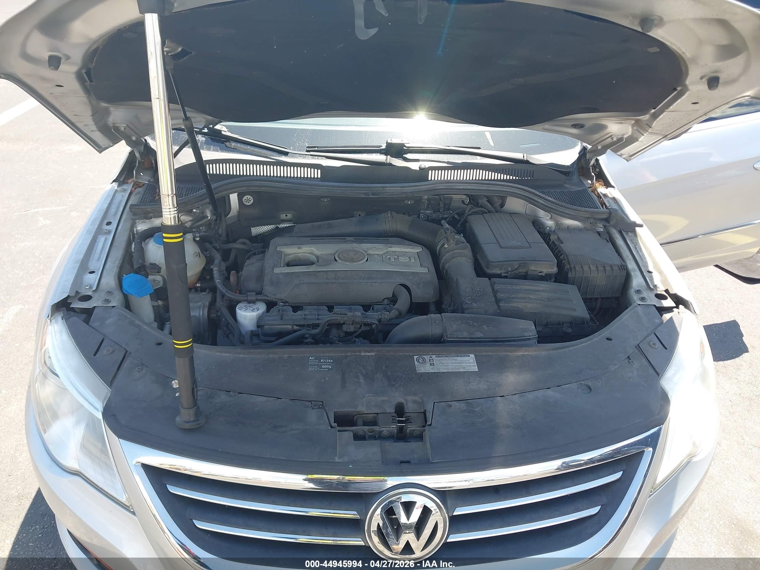 2010 Volkswagen Cc Sport Silver vin: WVWML7AN4AE520055