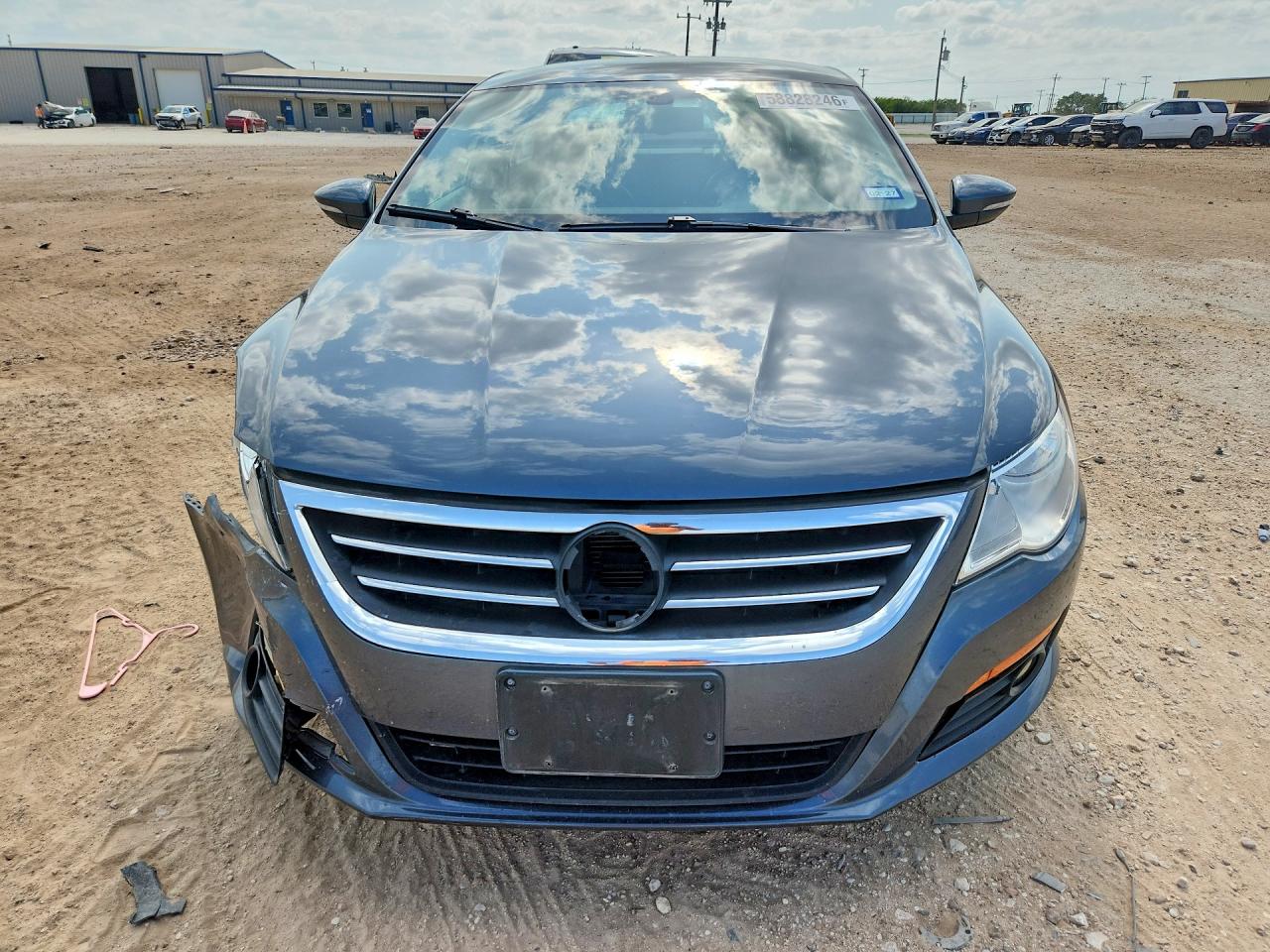 2010 Volkswagen Cc Sport Gray vin: WVWML7AN4AE520900