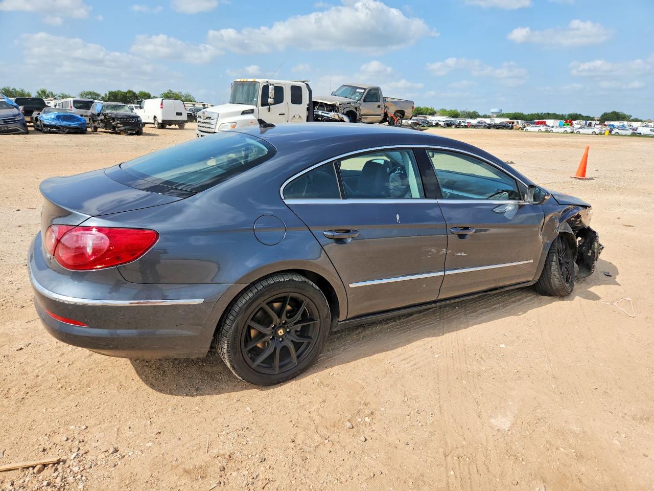 2010 Volkswagen Cc Sport Gray vin: WVWML7AN4AE520900