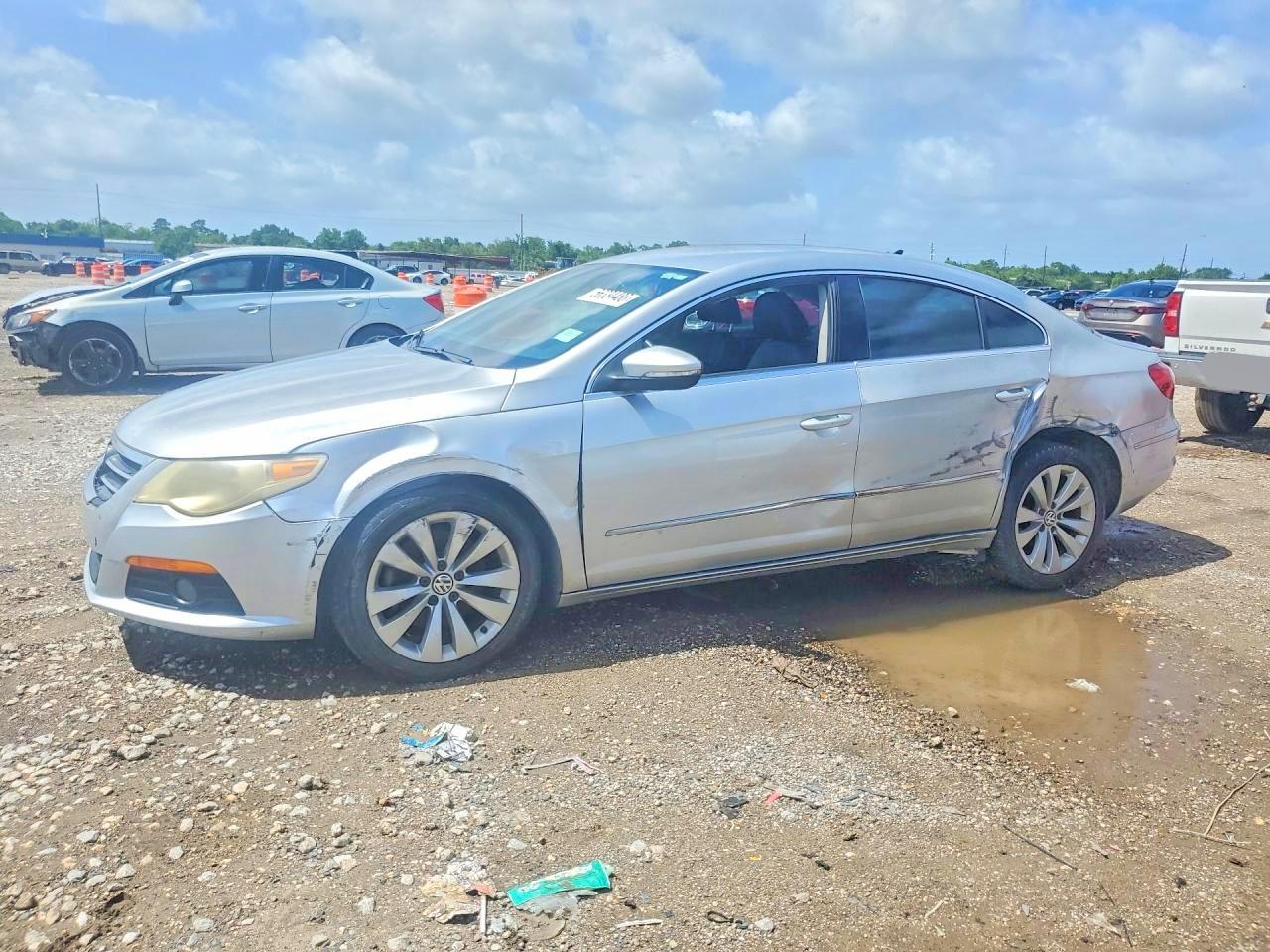 2010 Volkswagen Cc Sport Silver vin: WVWML7AN5AE503765