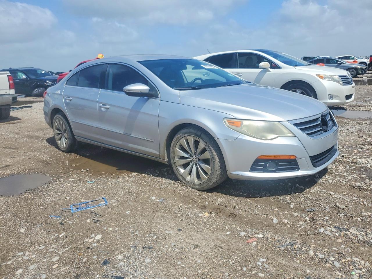 2010 Volkswagen Cc Sport Silver vin: WVWML7AN5AE503765