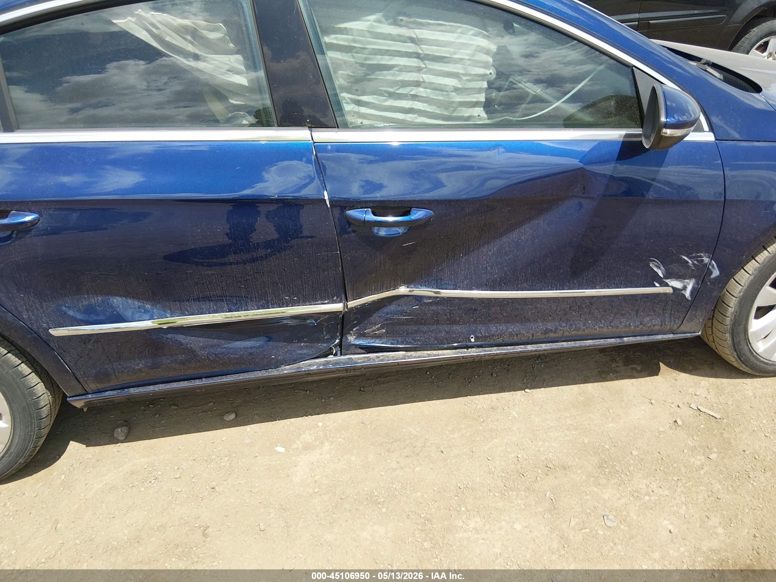 2010 Volkswagen Cc Sport Blue vin: WVWML7AN7AE500544