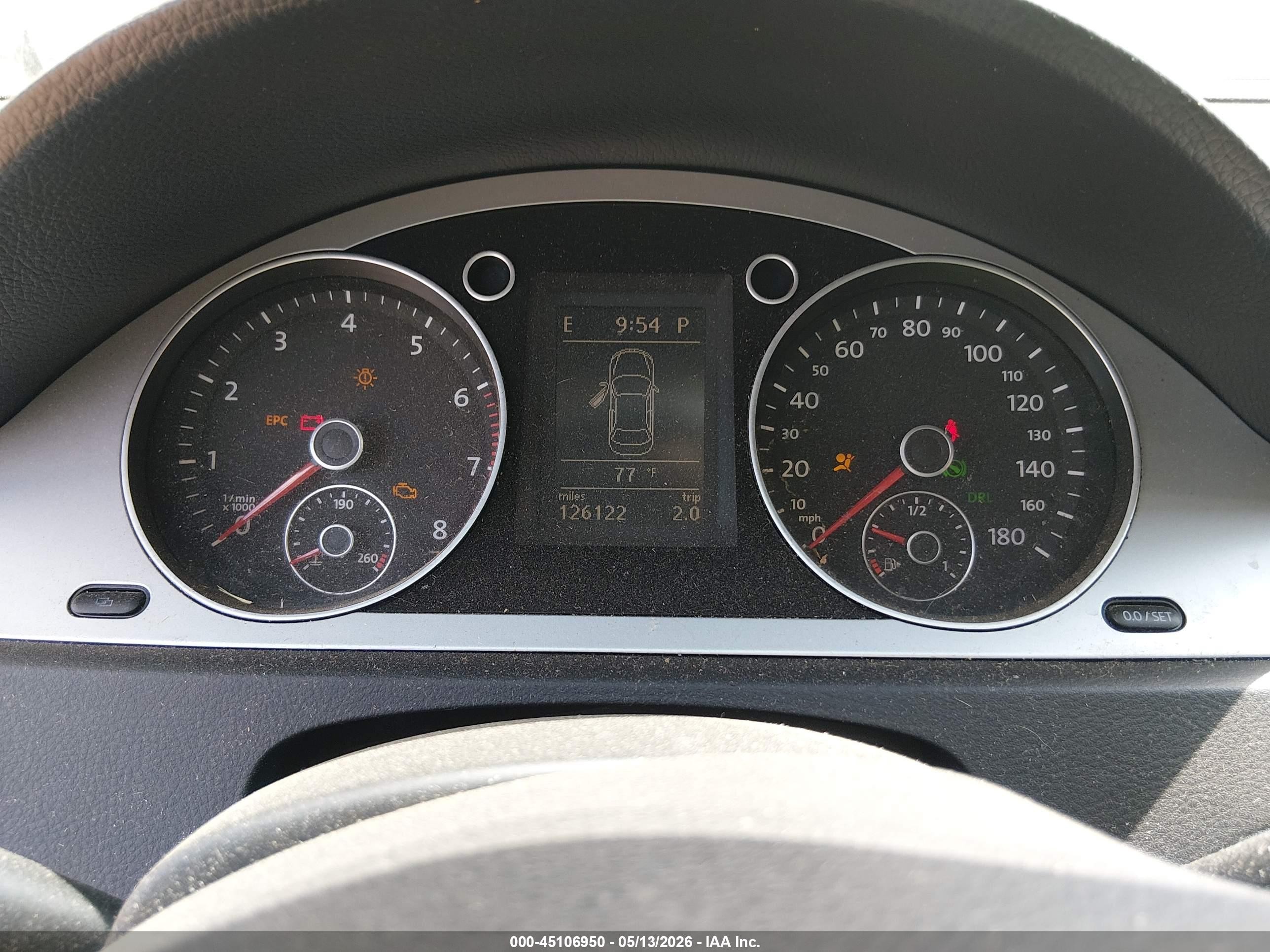 2010 Volkswagen Cc Sport Blue vin: WVWML7AN7AE500544