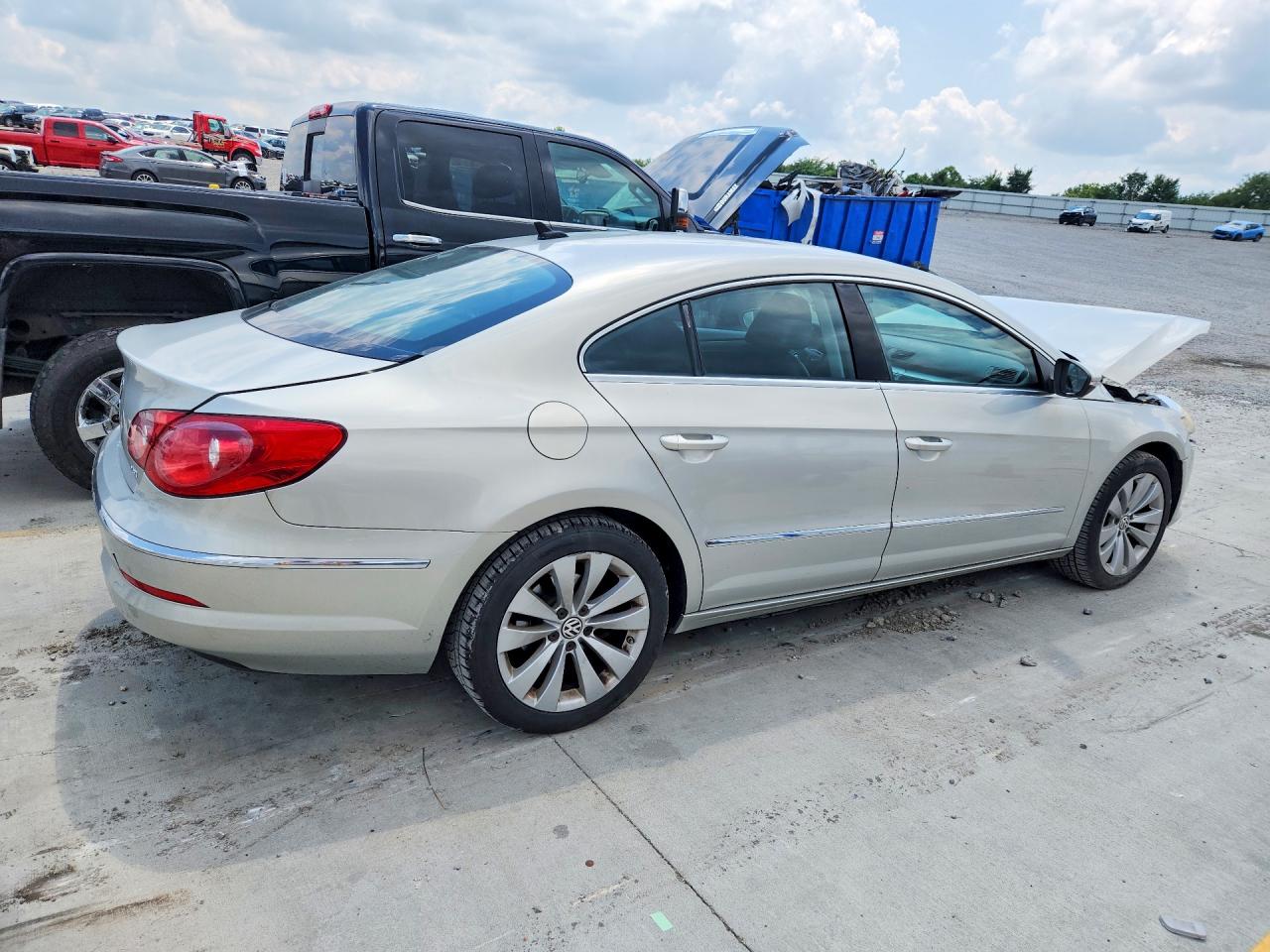 2010 Volkswagen Cc Sport Silver vin: WVWML7AN9AE520004