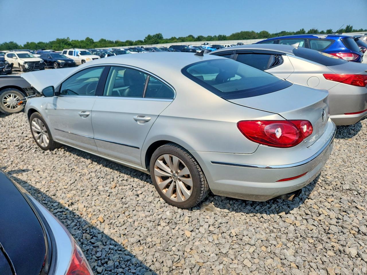 2010 Volkswagen Cc Sport Silver vin: WVWML7AN9AE520004