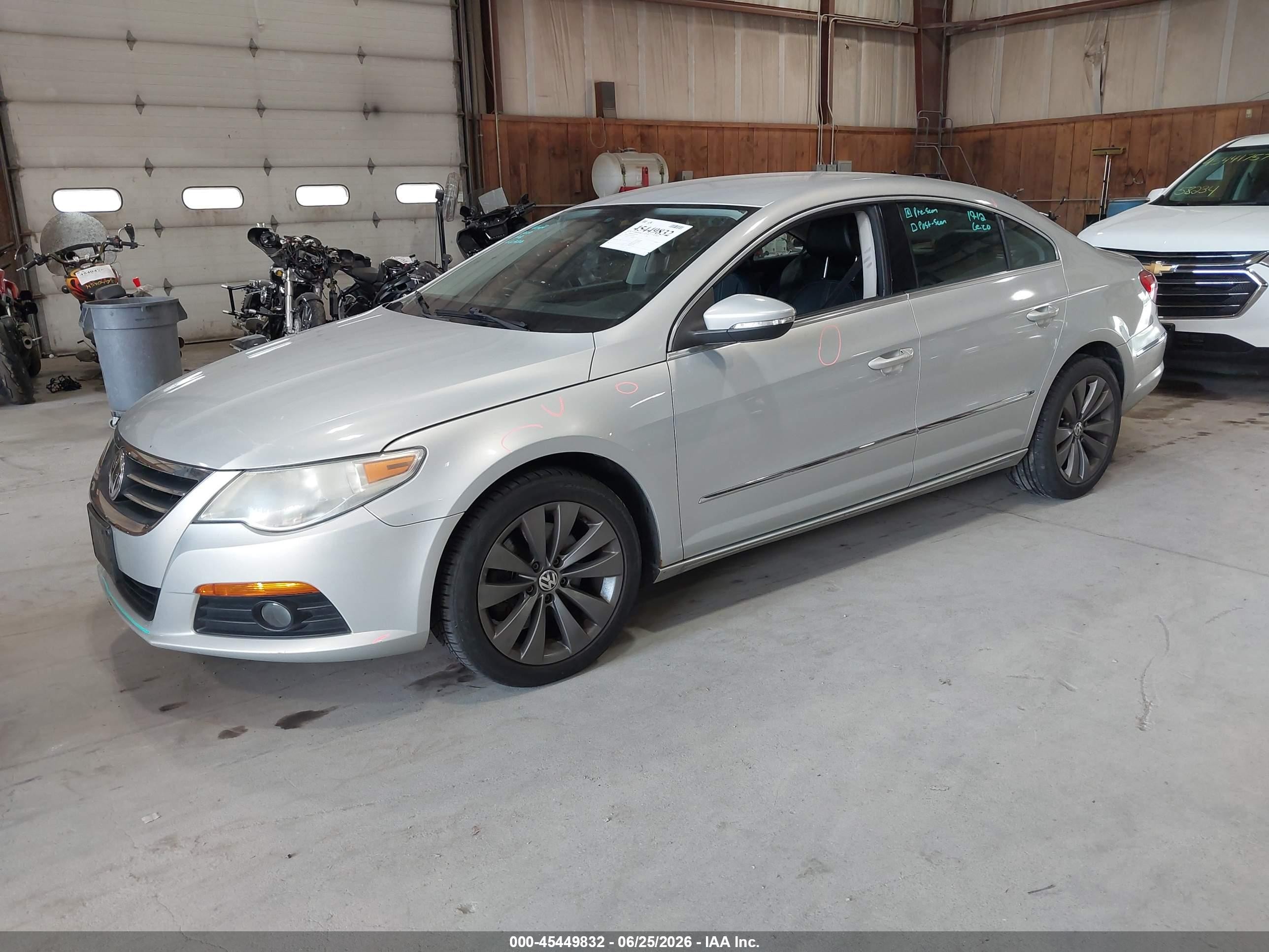 2009 Volkswagen Cc Sport Gray vin: WVWML93C19E542338