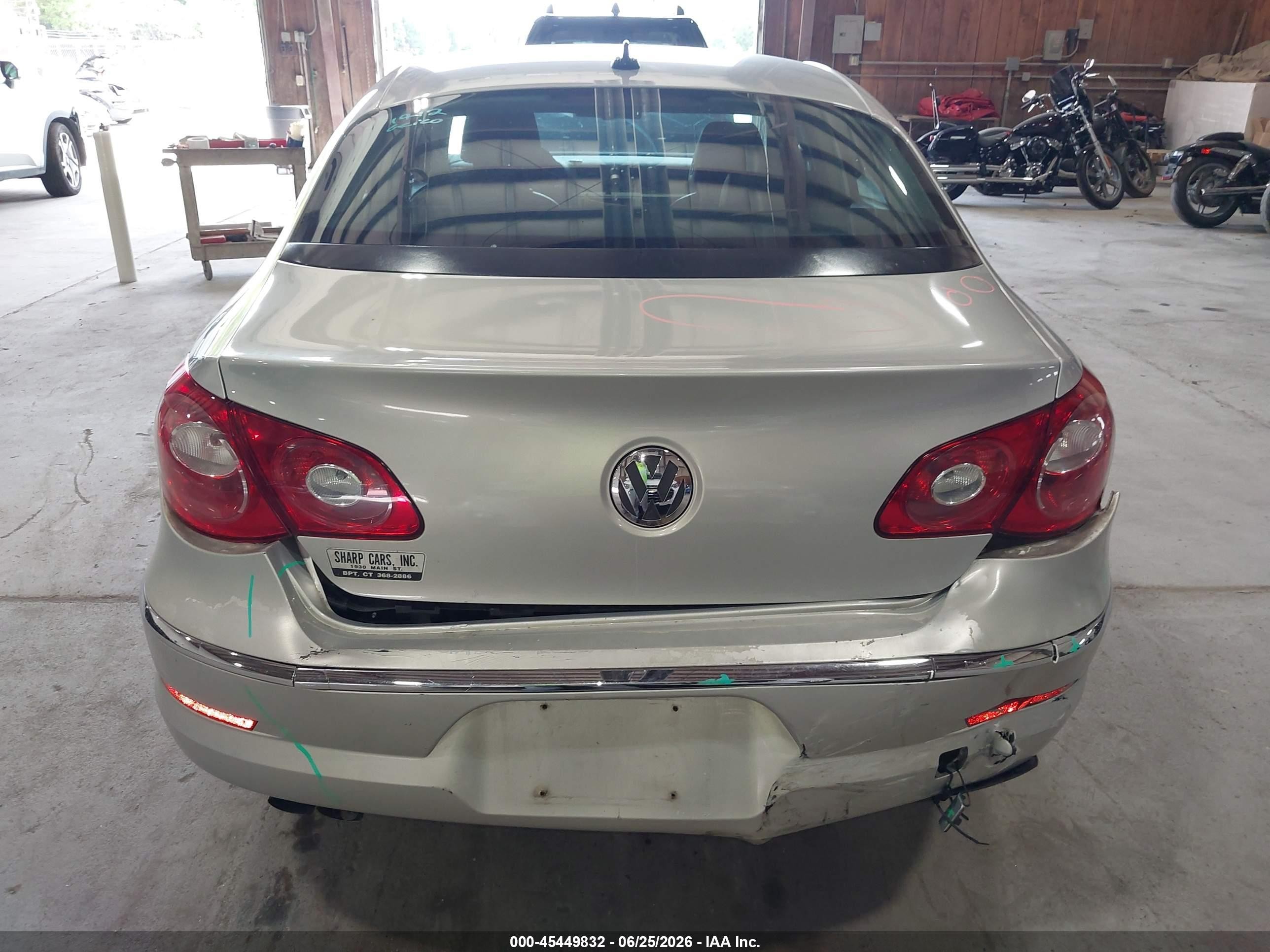 2009 Volkswagen Cc Sport Gray vin: WVWML93C19E542338