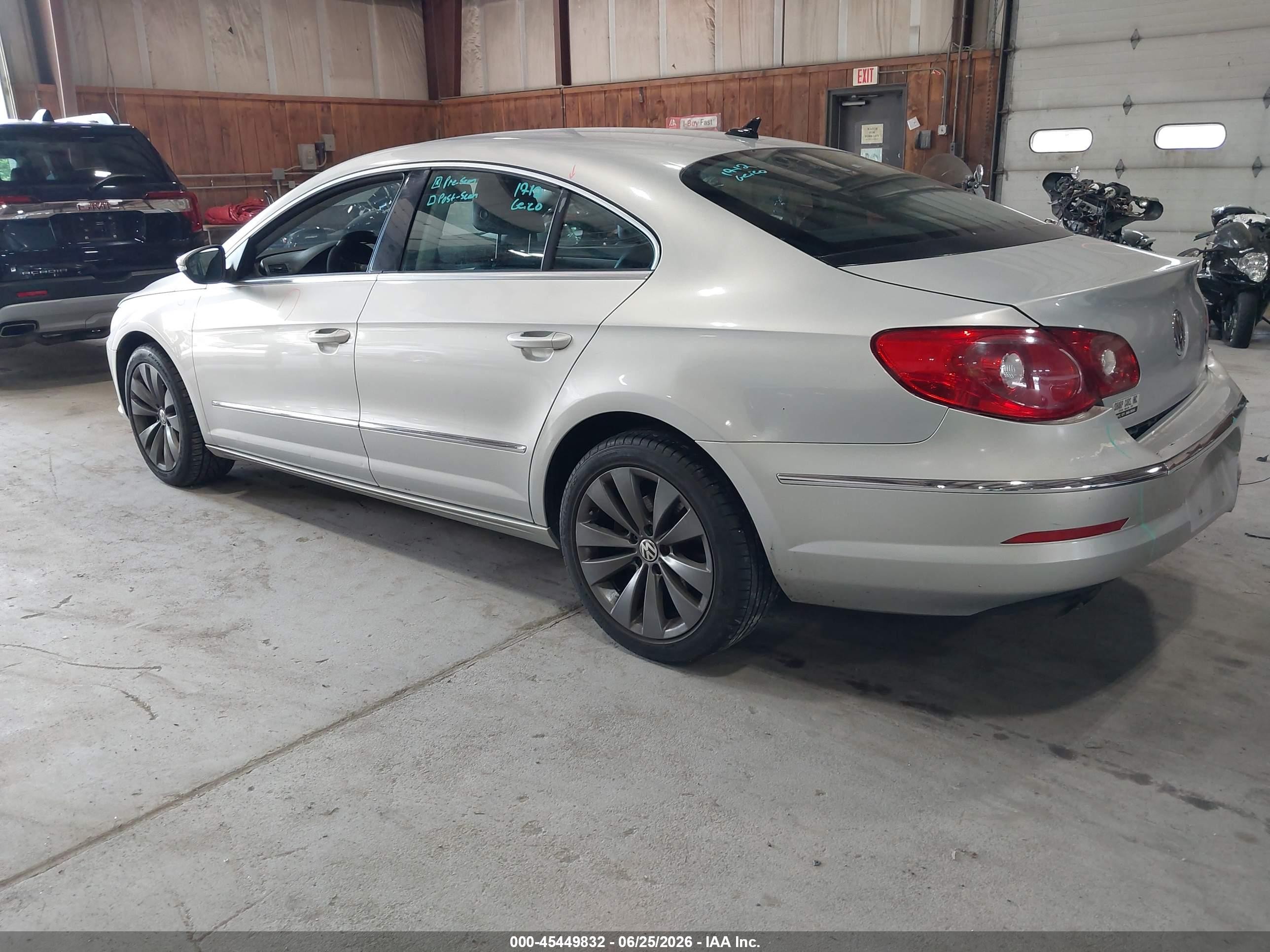 2009 Volkswagen Cc Sport Gray vin: WVWML93C19E542338