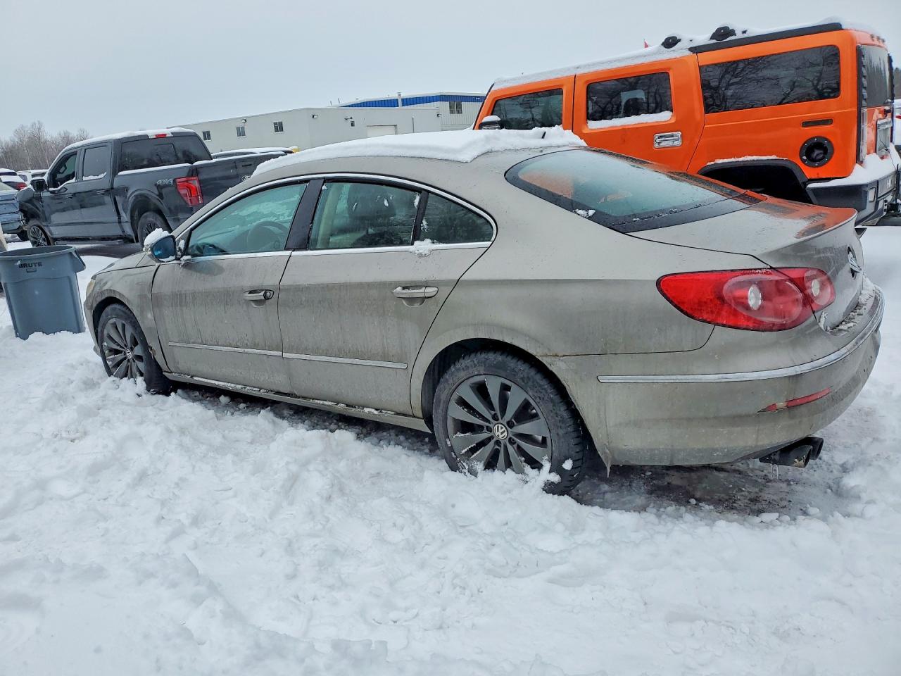 2010 Volkswagen Passat Cc 2.0 Tsi 4d Beige vin: WVWML9AN3AE511259