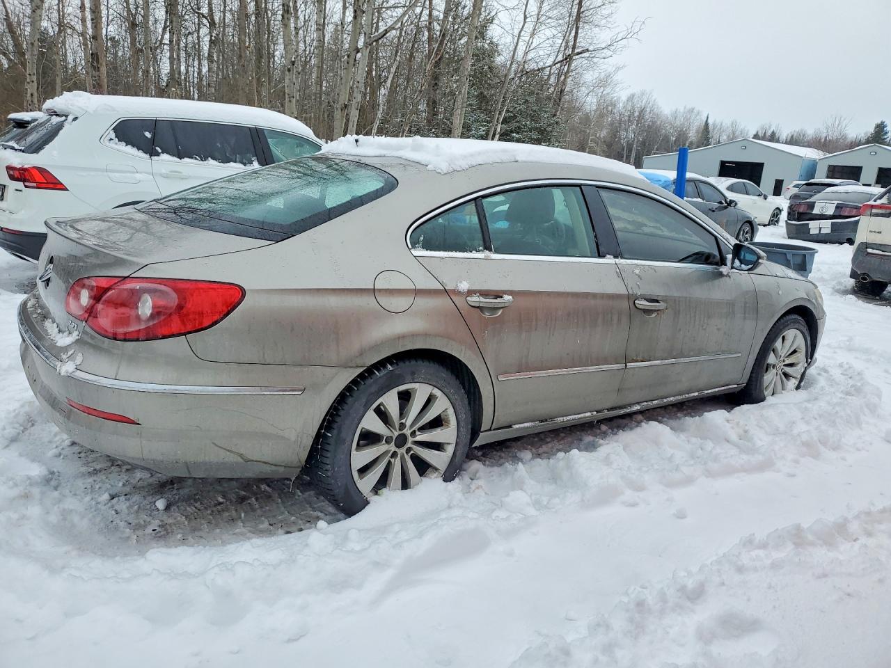 2010 Volkswagen Passat Cc 2.0 Tsi 4d Beige vin: WVWML9AN3AE511259