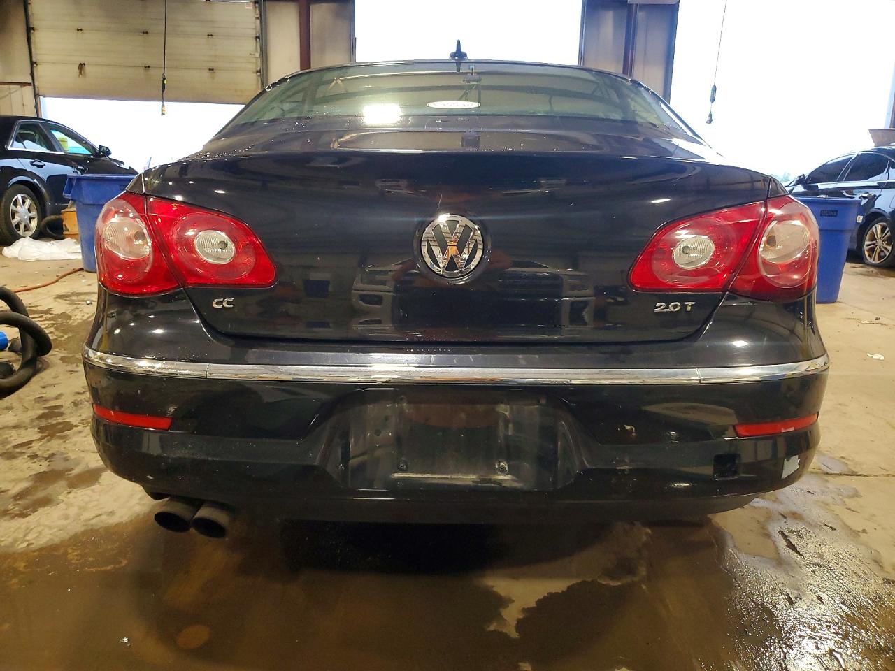 2010 Volkswagen Cc Sport Blue vin: WVWML9AN7AE511619