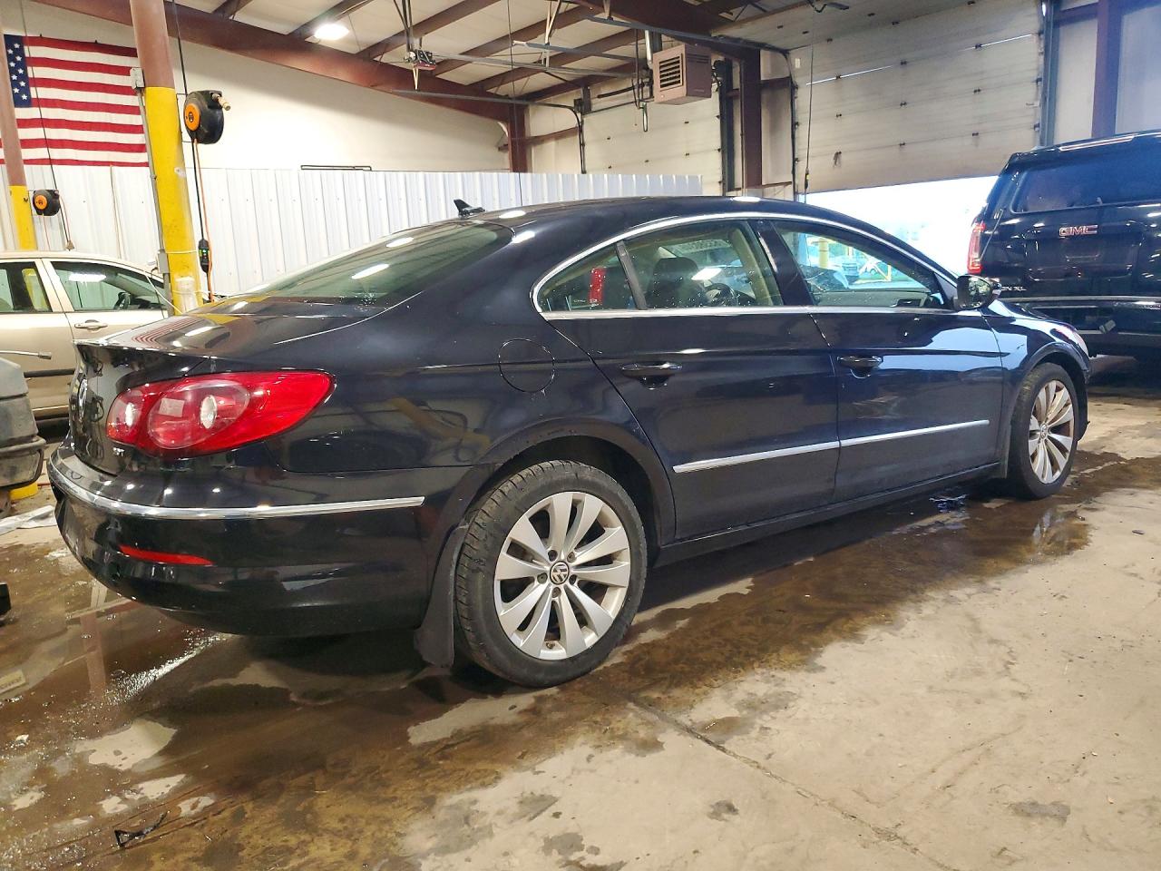 2010 Volkswagen Cc Sport Blue vin: WVWML9AN7AE511619