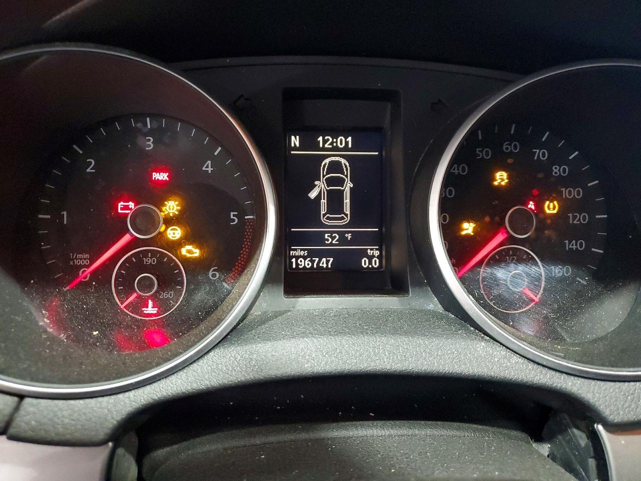 2012 Volkswagen Golf Blue vin: WVWMM7AJ0CW183052