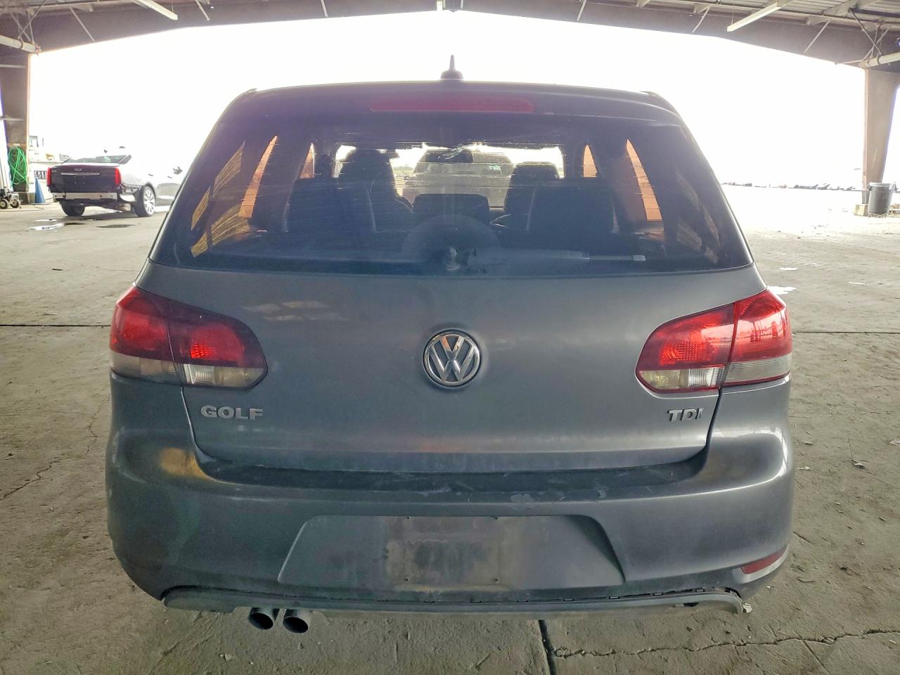 2011 Volkswagen Golf Gray vin: WVWMM7AJ1BW048872
