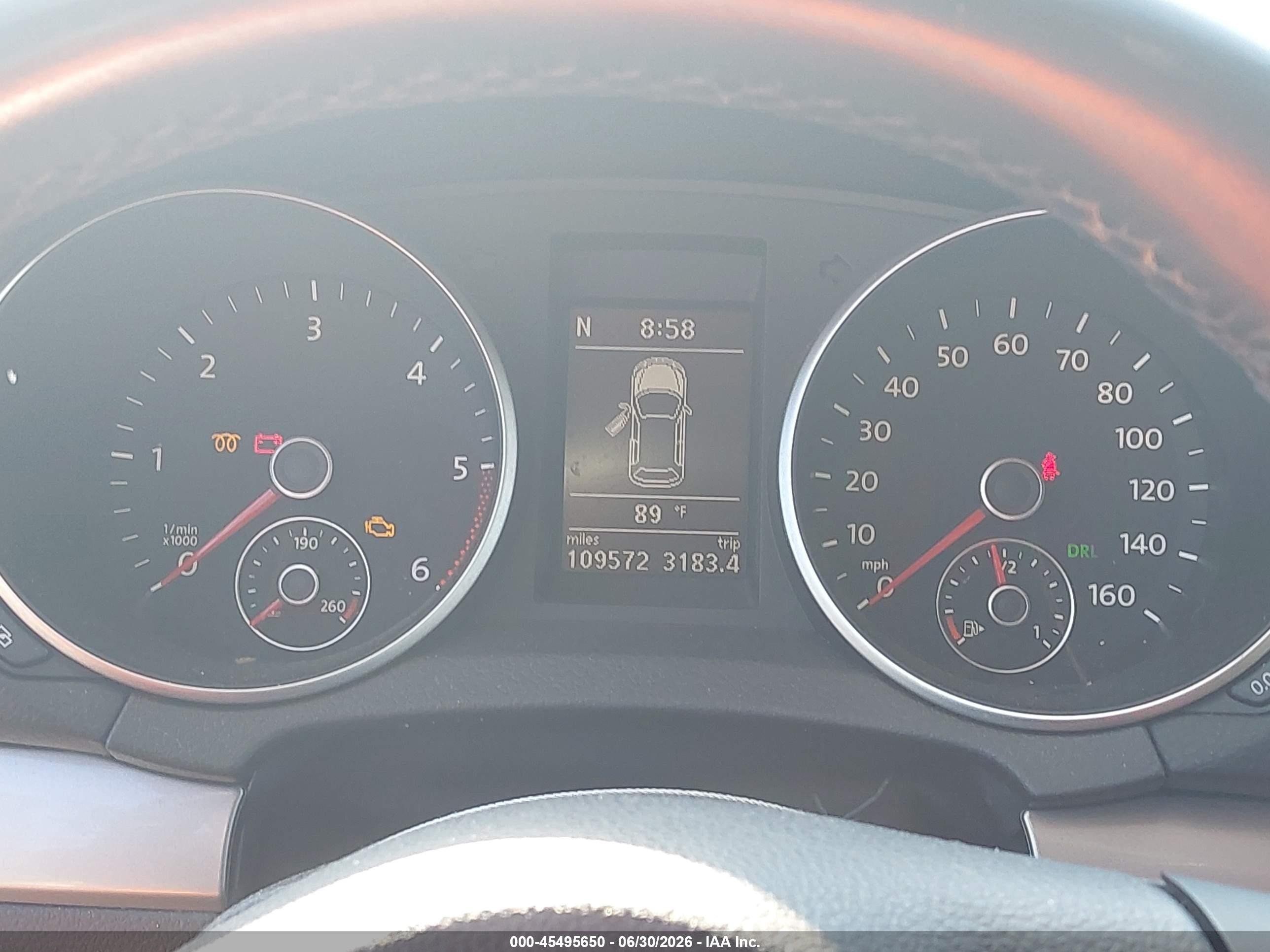 2011 Volkswagen Golf Tdi 2-door Gray vin: WVWMM7AJ1BW324824