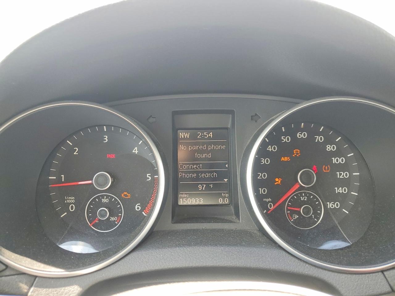 2012 Volkswagen Golf Silver vin: WVWMM7AJ5CW292249