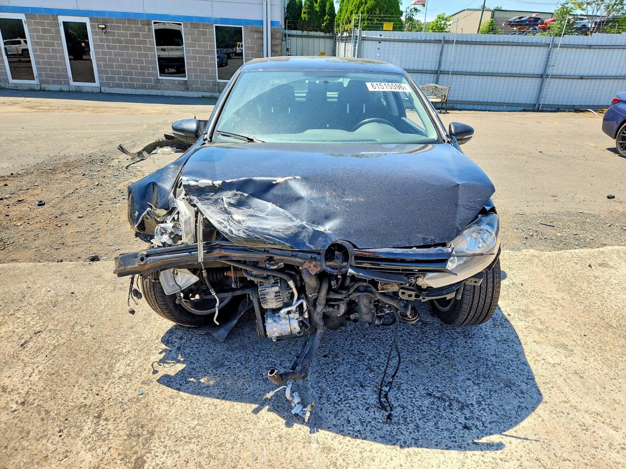 2012 Volkswagen Golf Black vin: WVWMM7AJ6CW037996
