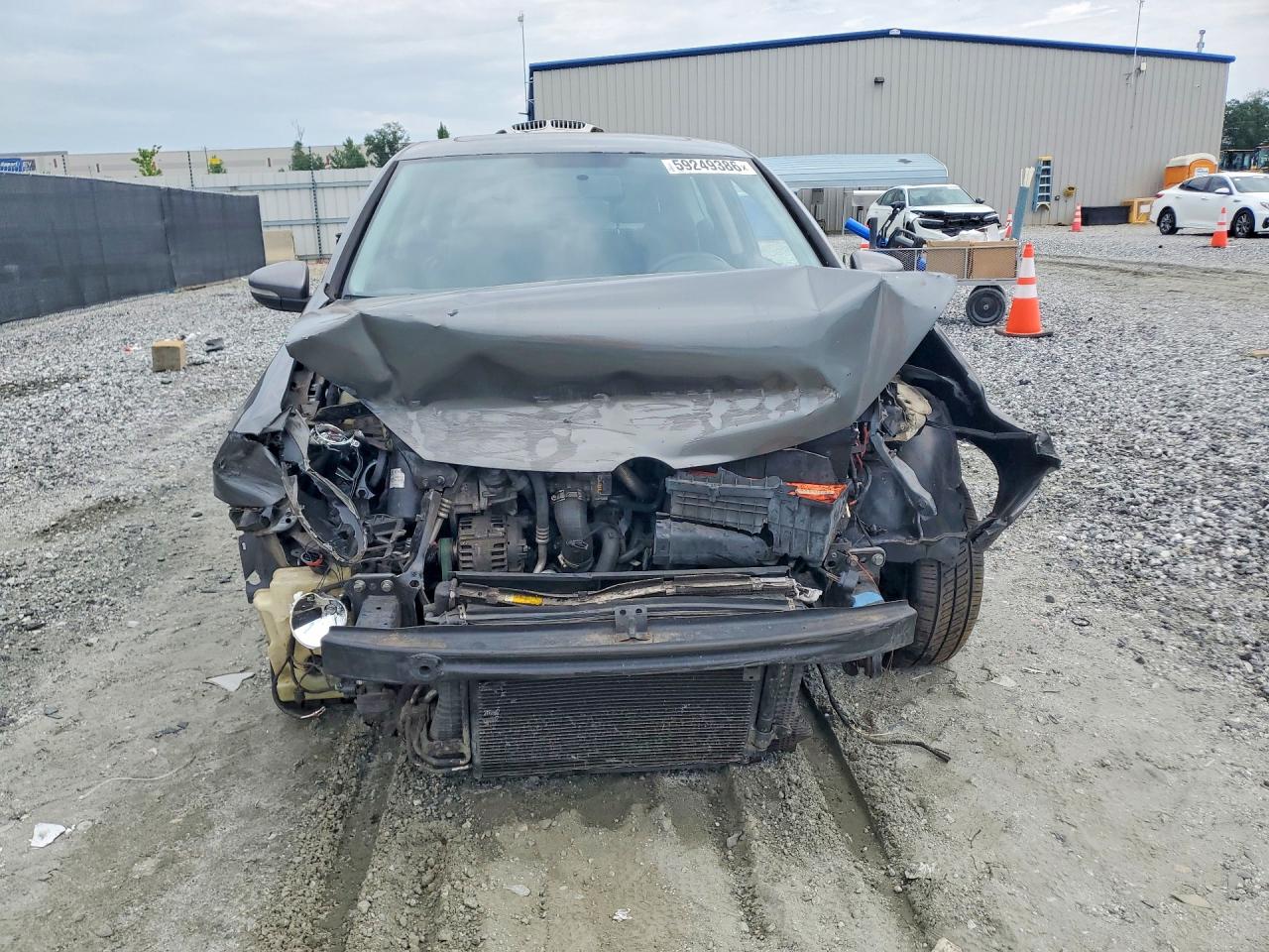 2012 Volkswagen Golf Gray vin: WVWMM7AJ8CW037661