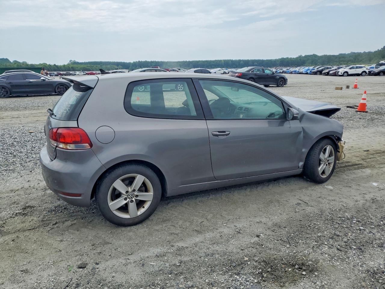 2012 Volkswagen Golf Gray vin: WVWMM7AJ8CW037661